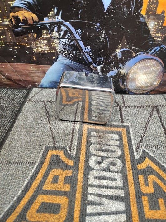 Harley Davidson Chrome Shovelhead Big Twin Ignition Coil Cover used ignition cov