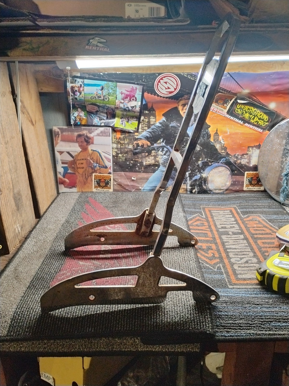 Harley Davidson Shovelhead Sissy Bar Back Rest 1972-85 FX
