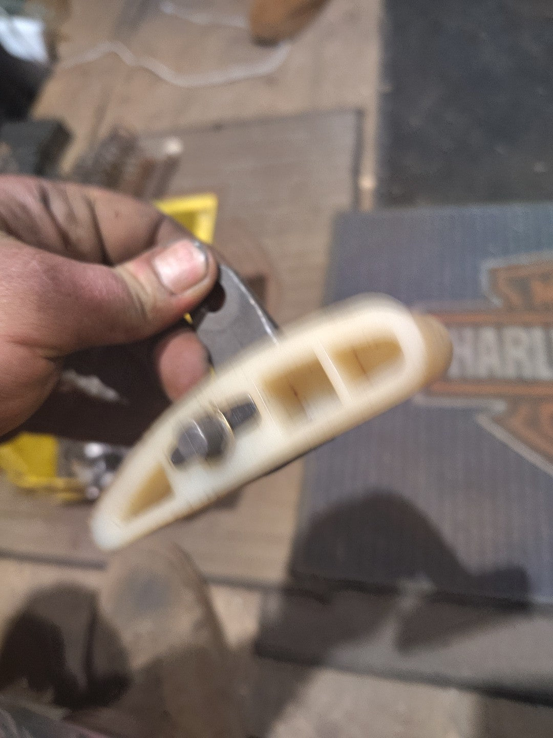 Harley Davidson Twin Cam Touring Dyna Softail Primary Chain Tensioner & Bracket