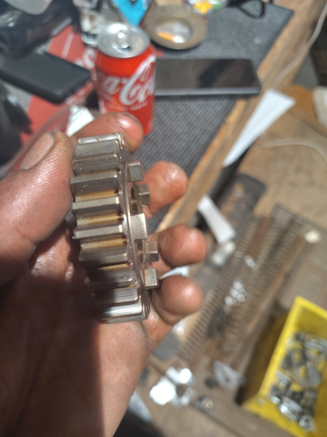 Mainshaft 3rd Countershaft 2nd Gear Stock Ratio for Harley 5-speed #35027-79B