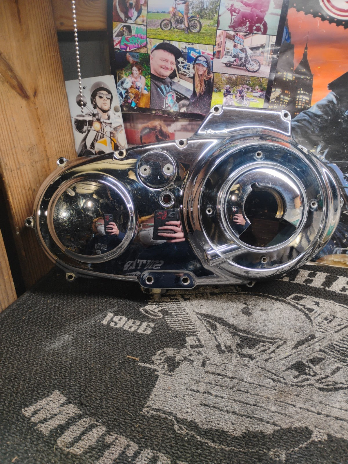 Chrome Clutch Primary Cover For 93-03 Harley Sportster XL  PN34951-95