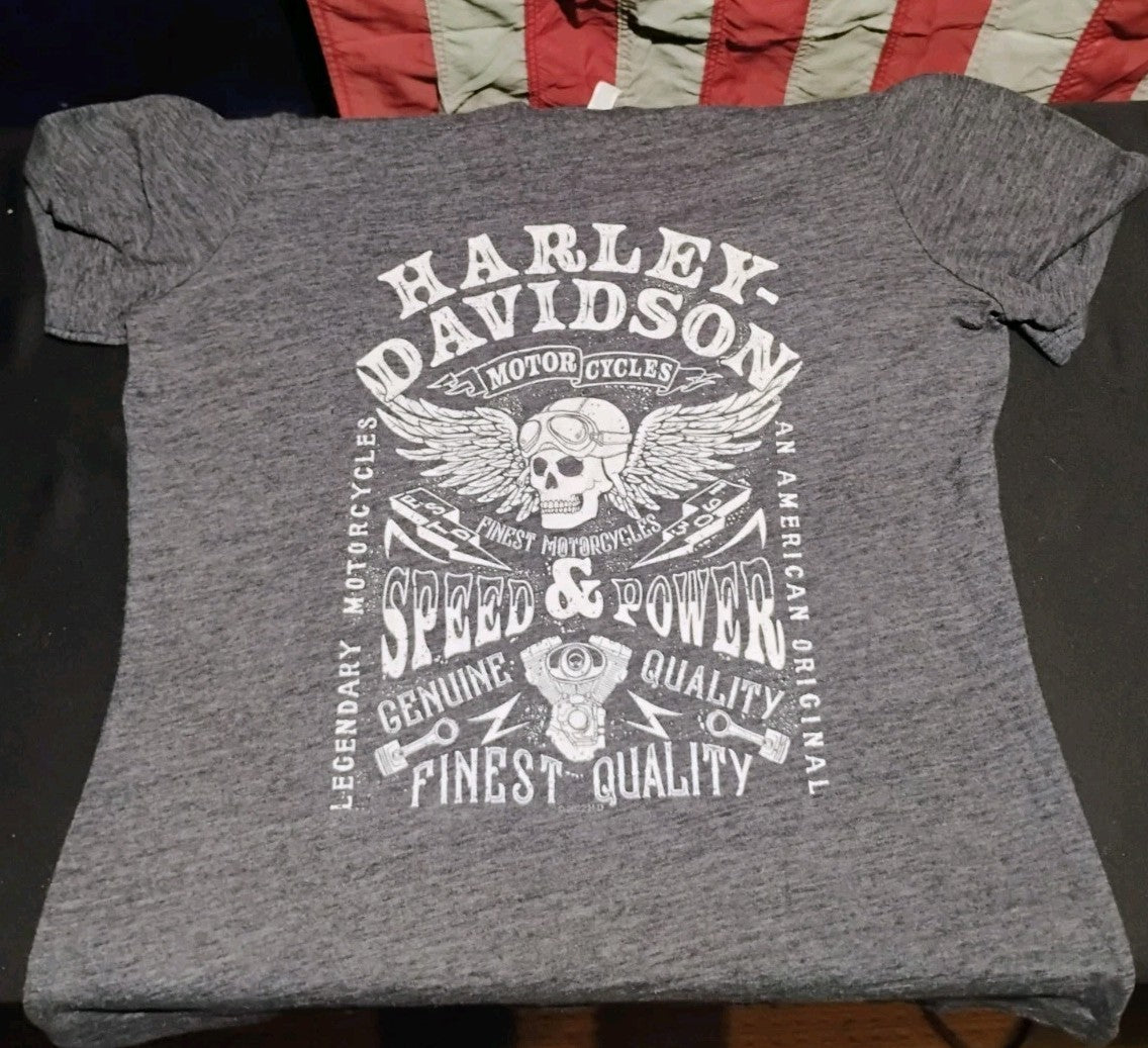 Harley Davidson Of Bloomington Indiana Women's Size M Tshirt