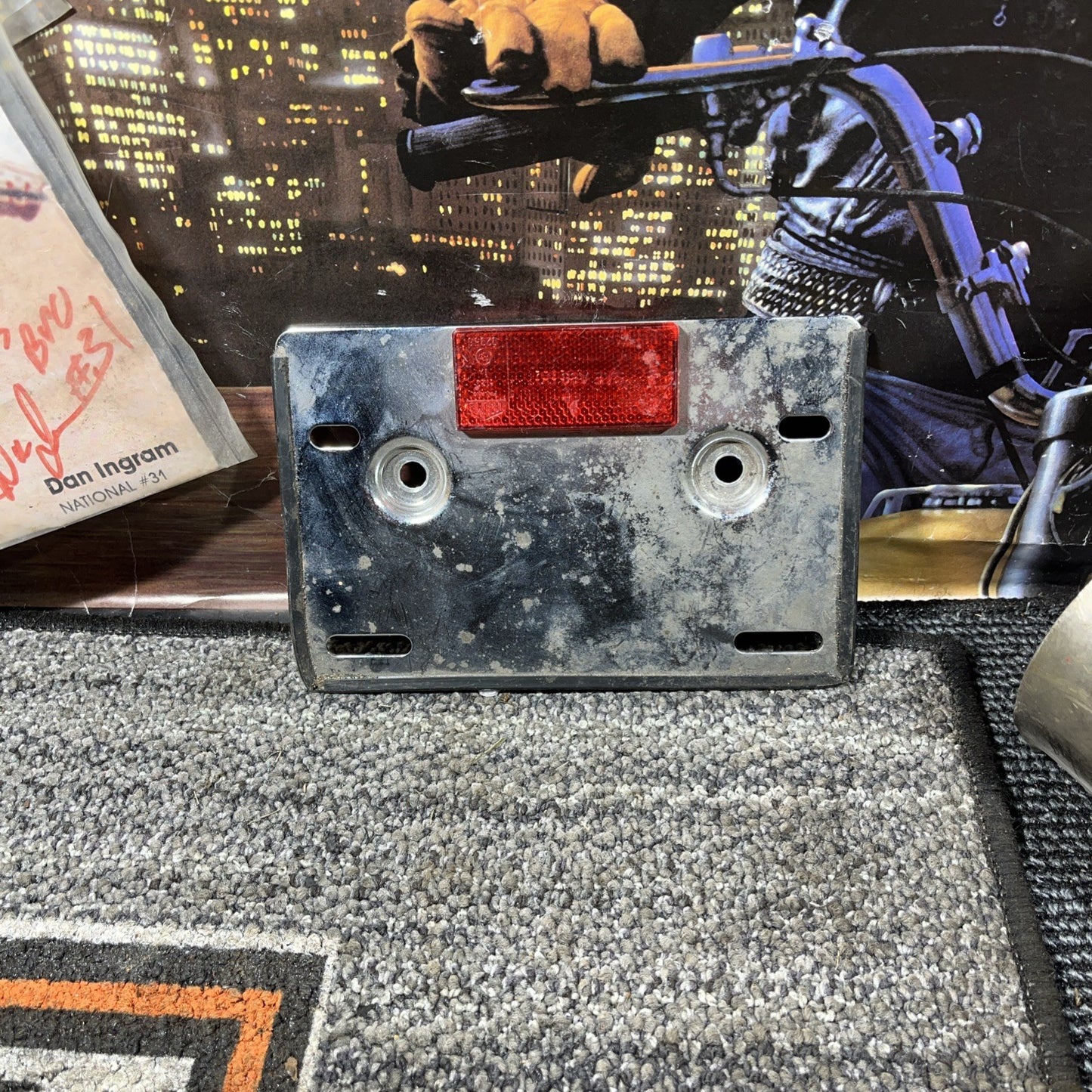 Harley Davidson Stock License Plate Mount