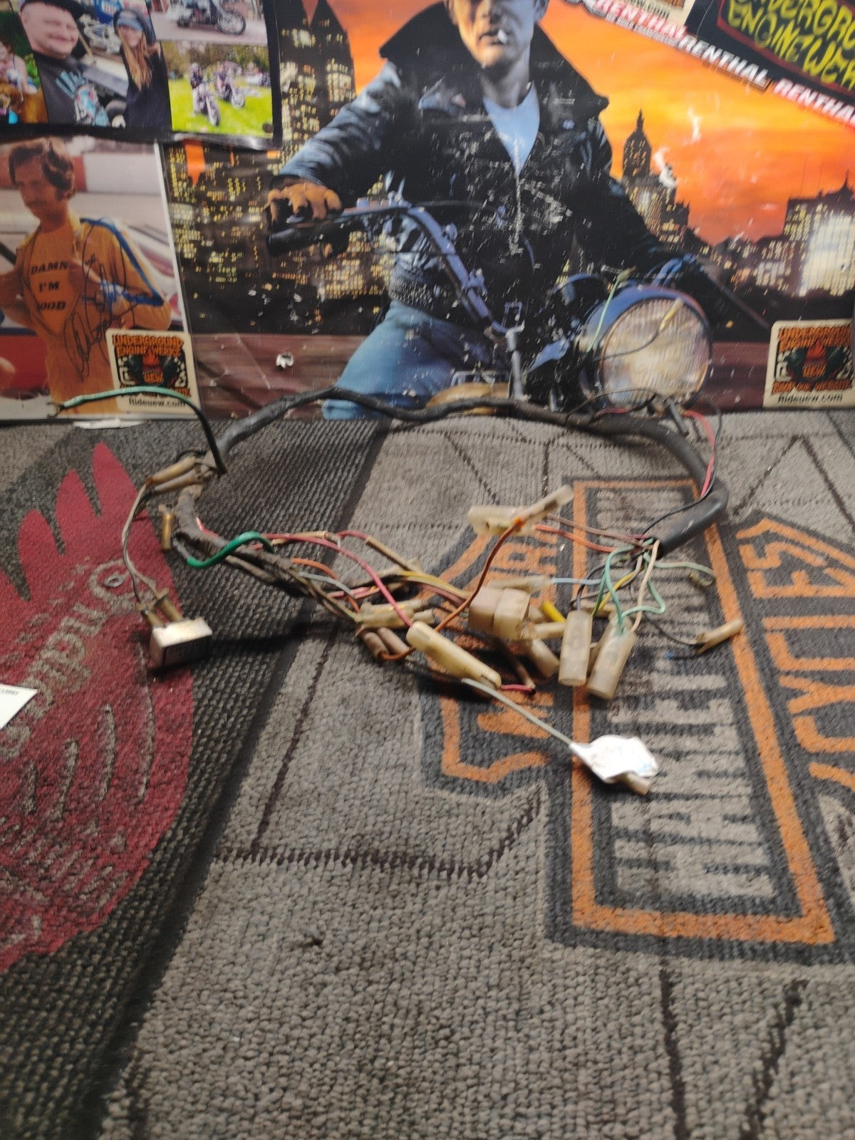 1978 HODNA CB125S CB 125 S WIRING HARNES WIRE ELECTRICAL MAIN