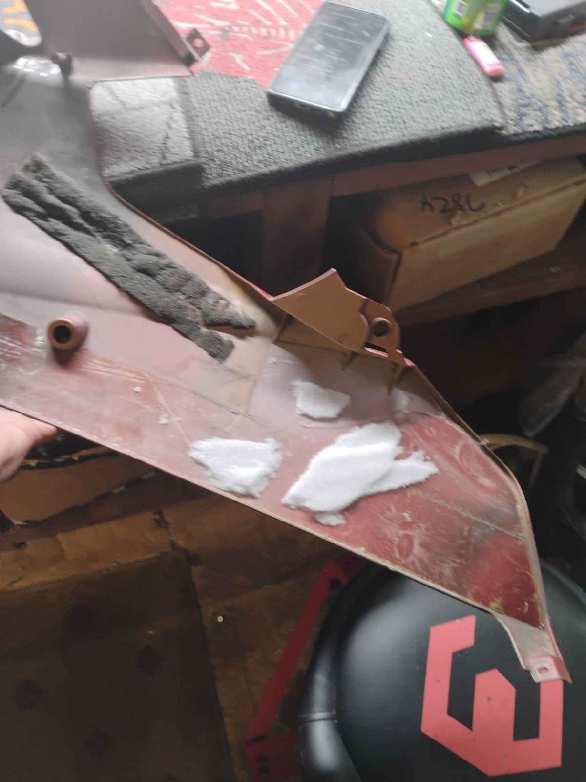 YAMAHA YZF-R  YZF-R6 Right Side Belly Pan Cover 2994767