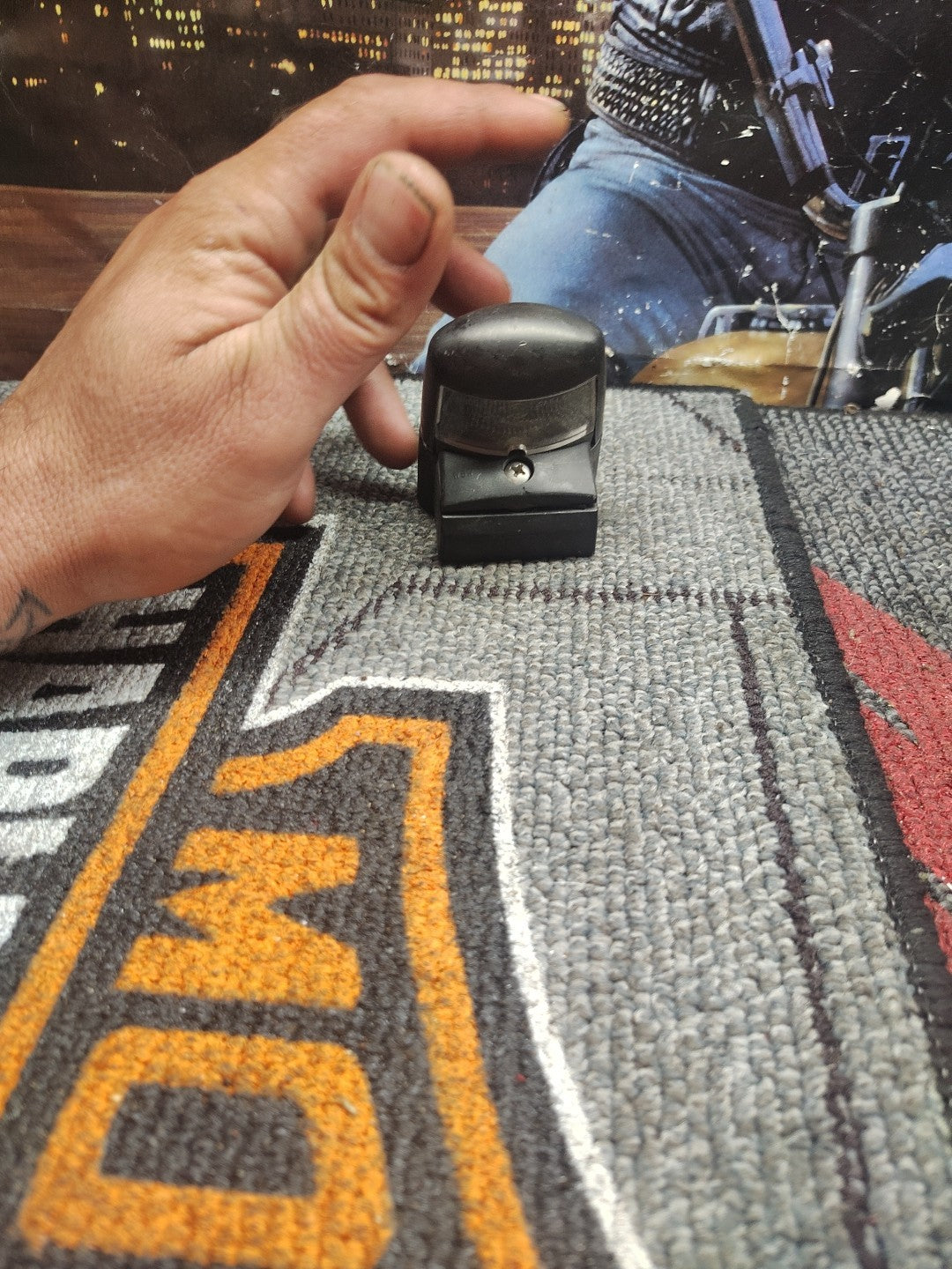 Original Piaggio  Aprilia Shiver Tuono Senda licese plate light assembly