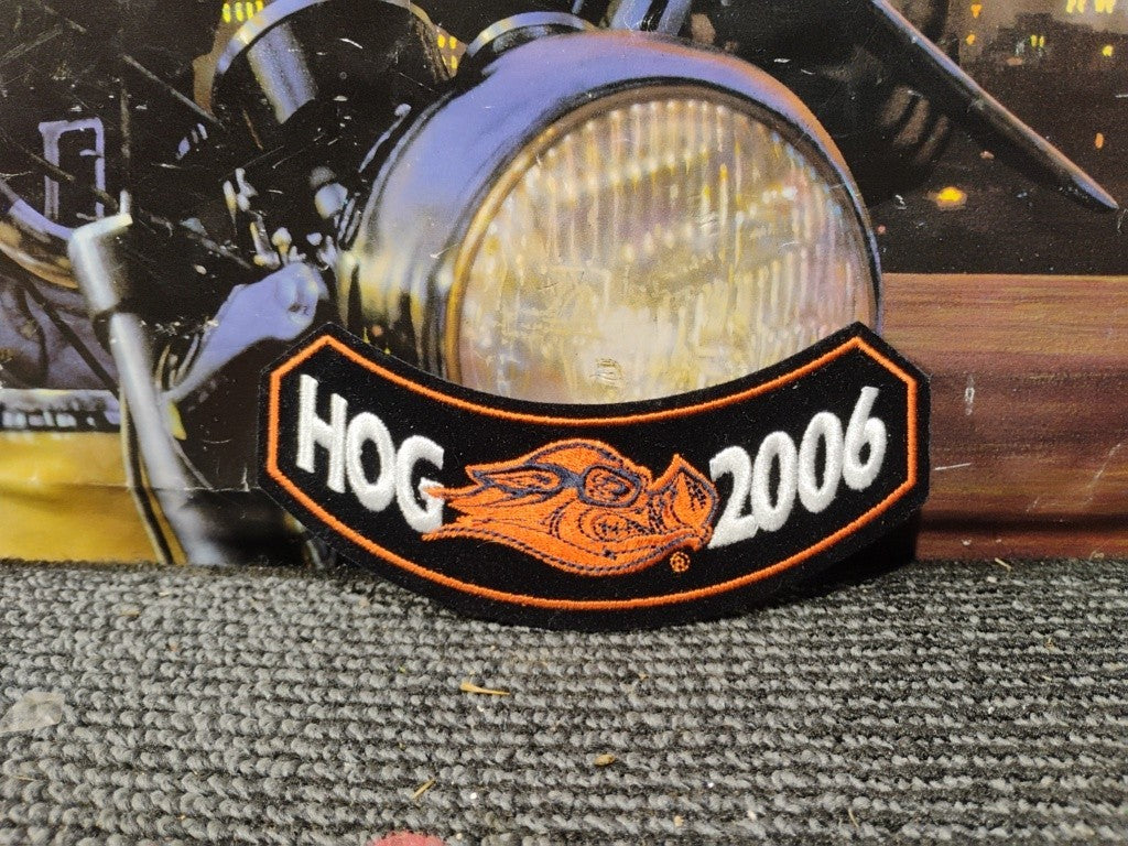 HOG 2006 Harley Owners Group  "HOG" Patch