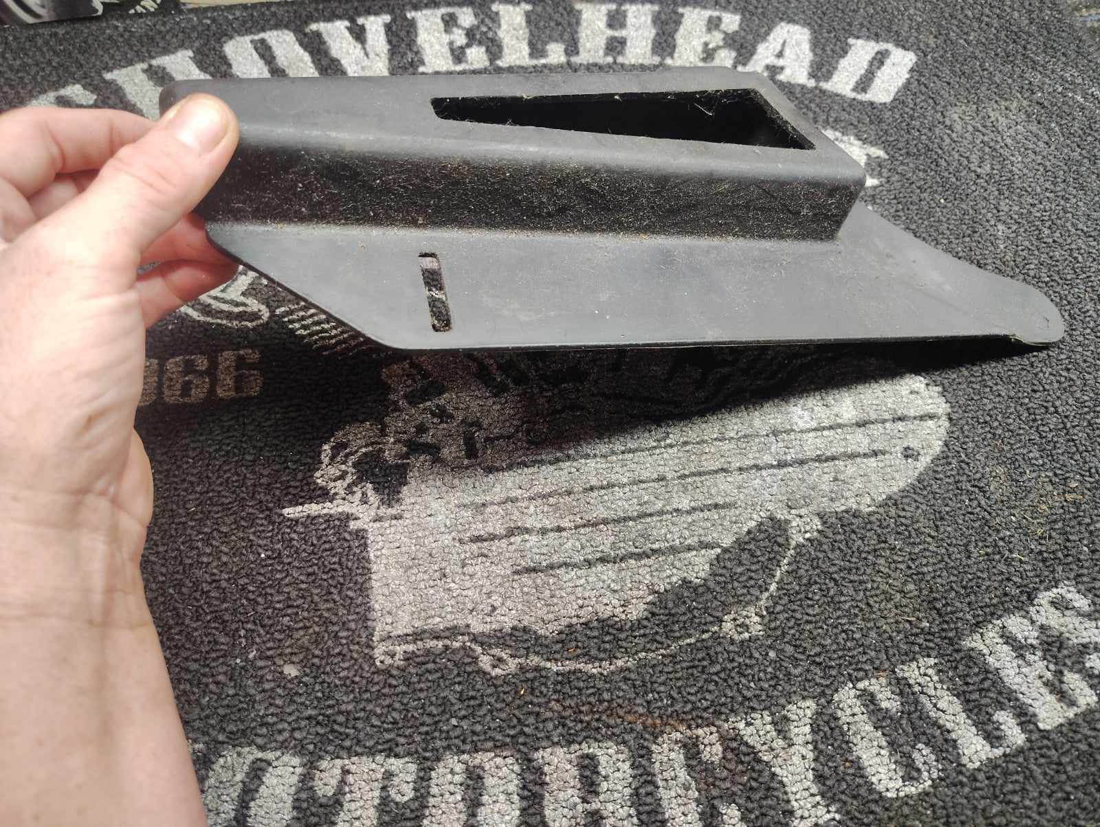 2008 Harley-Davidson Sportster XL1200N Nightster Lower Belt Guard Cover