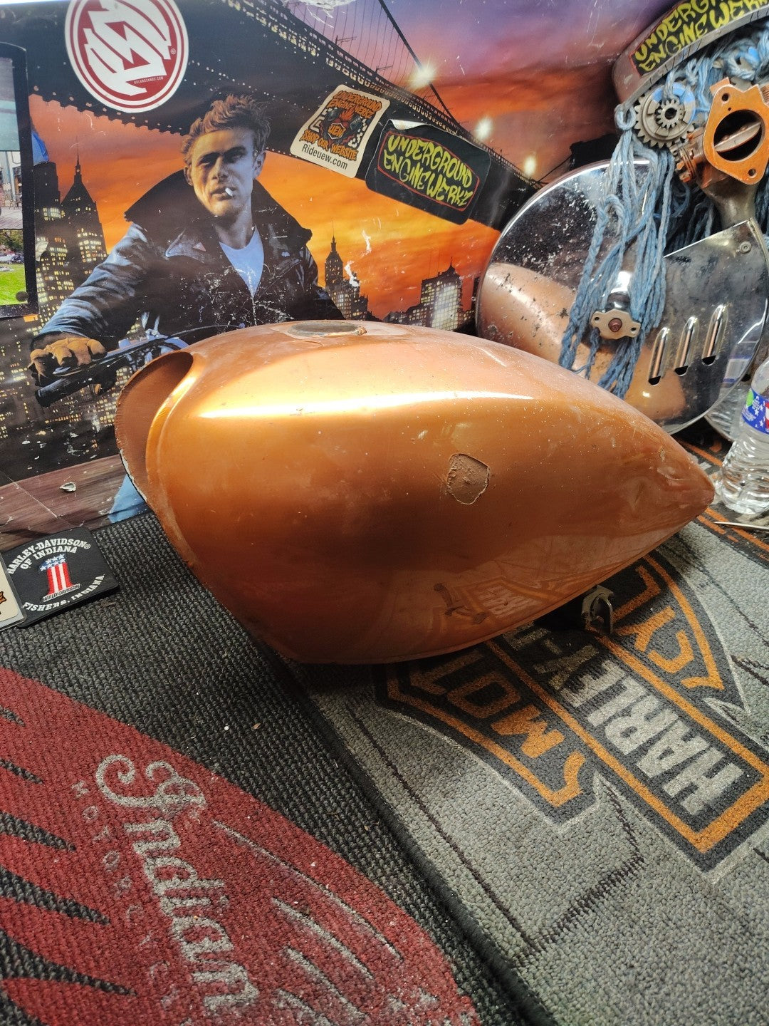 1982  KAWASAKI CSR 650 KZ 650 H2 FUEL GAS PETRO TANK OEM 51001-1057-00