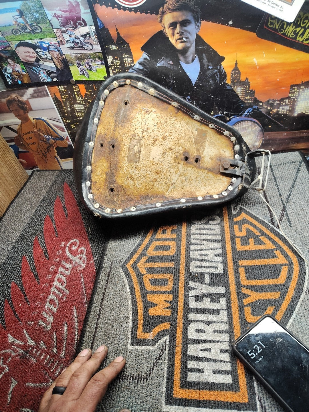 CG Chopper Solo Seat Harley Knucklehead Flathead Panhead Shovelhead Sportster