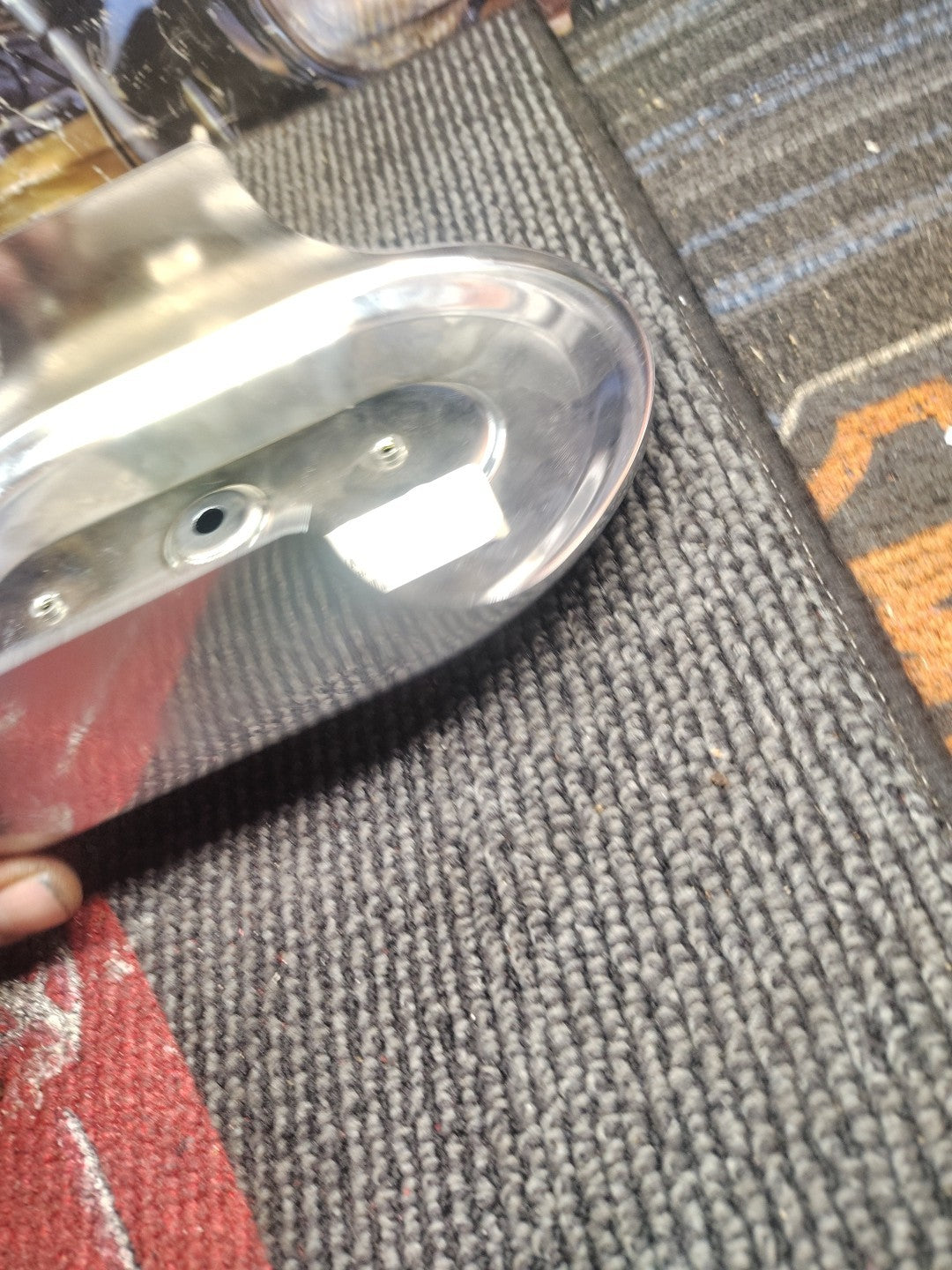 Genuine HarleyDavidson Screamin' Eagle Ventilator Elite Air Cleaner Cover Chrome