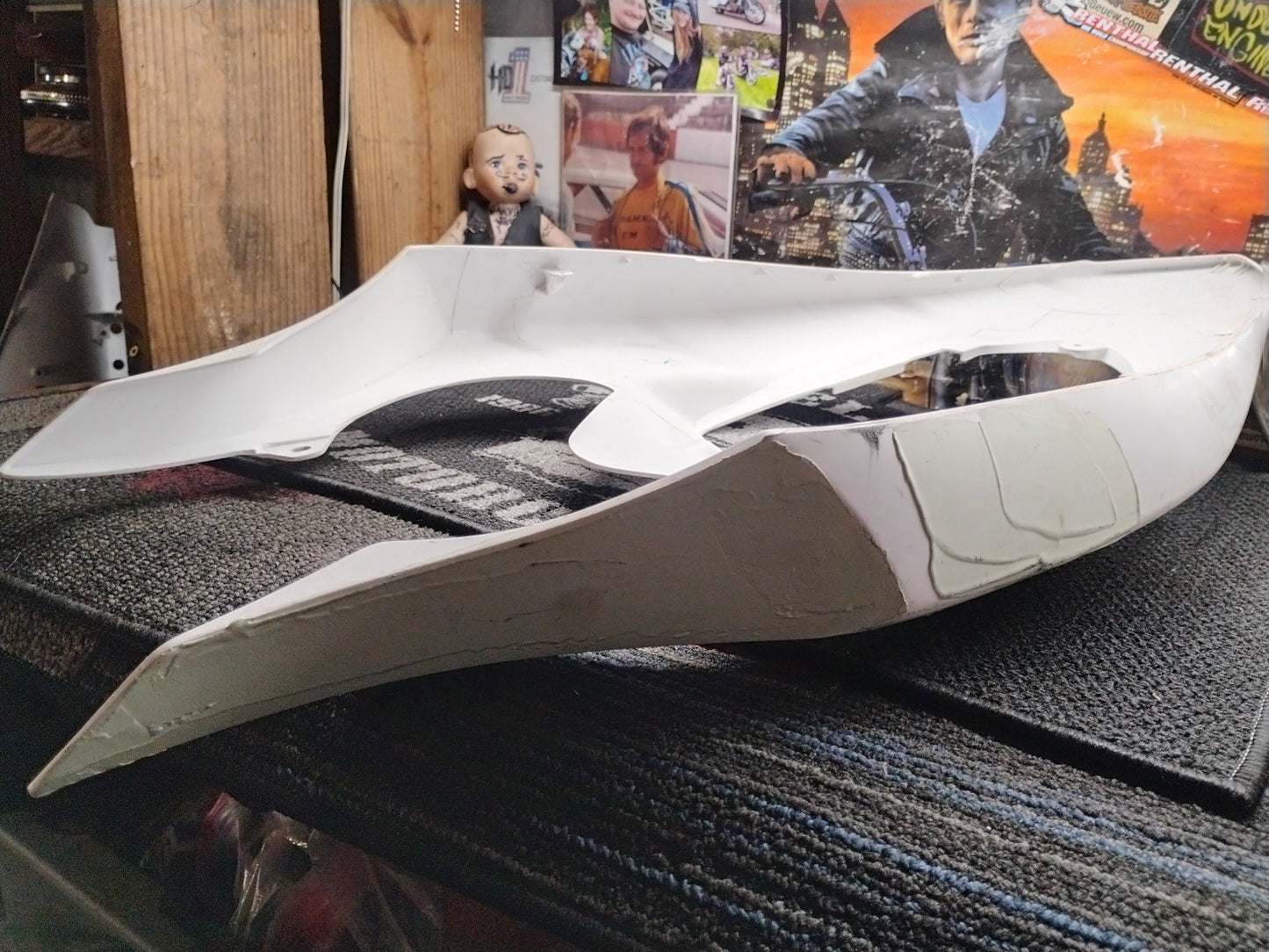 Yamaha YZF R1 2004- 06 BACK REAR TAIL Fairing Panel Cowl ASSY USED OEM SEE PHOTO