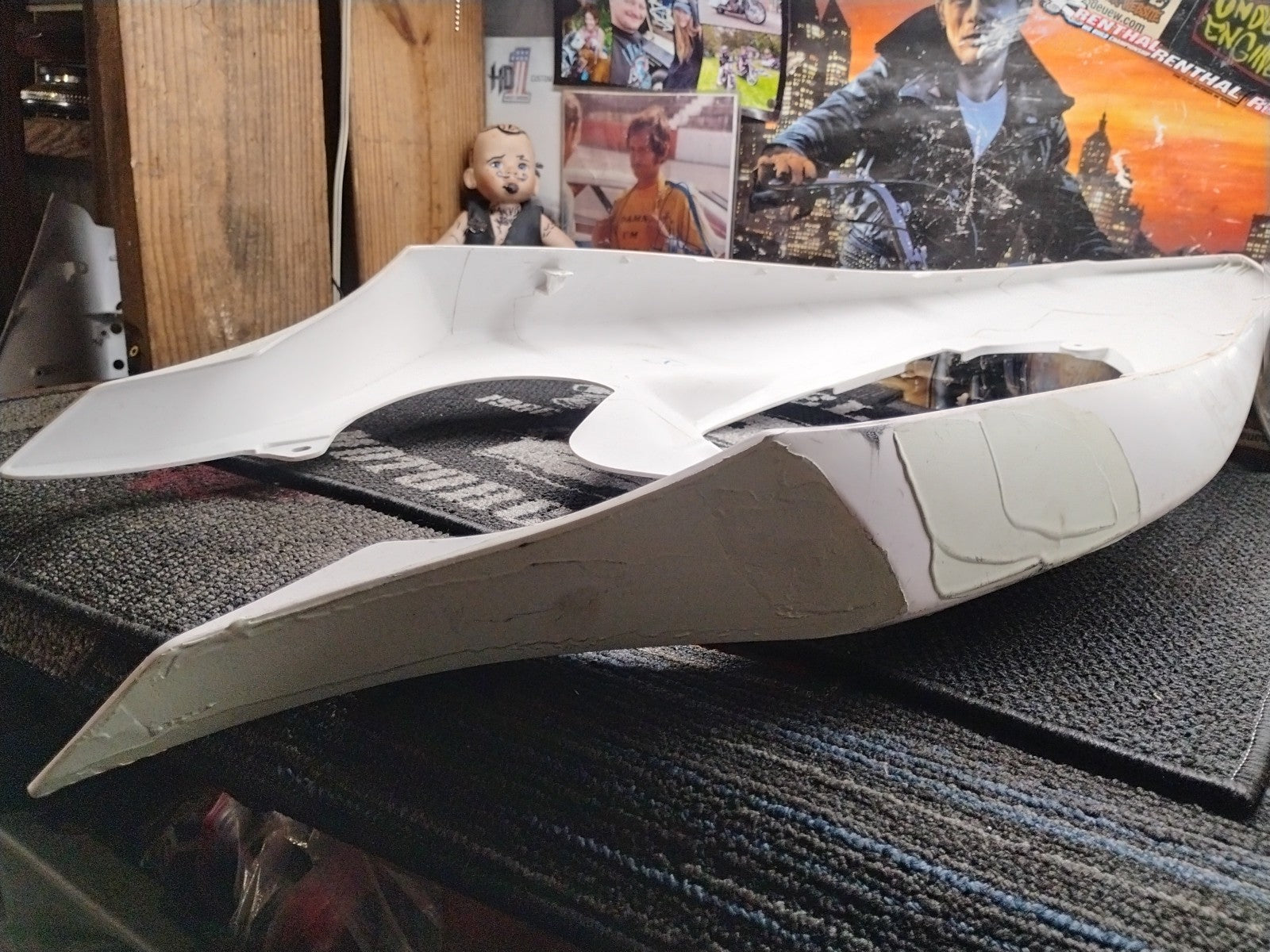 Yamaha YZF R1 2004- 06 BACK REAR TAIL Fairing Panel Cowl ASSY USED OEM SEE PHOTO