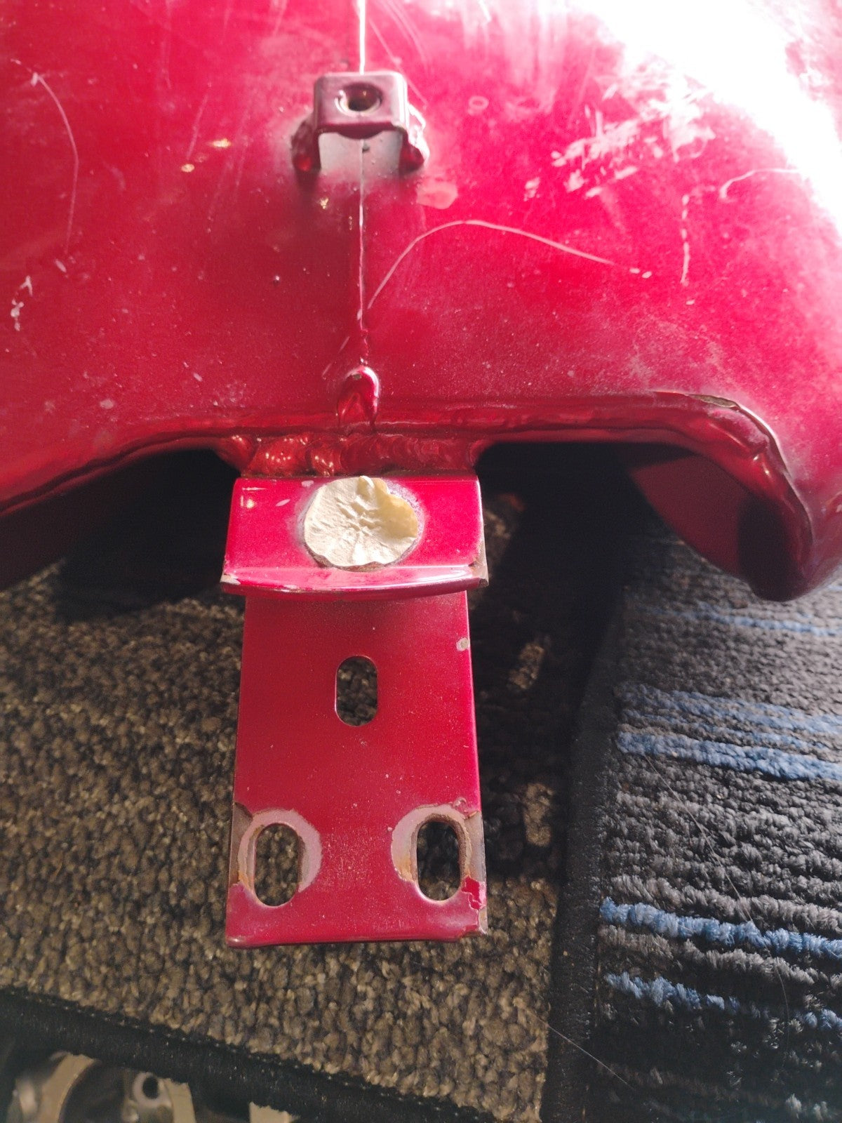 1994-1998 Harley-Davidson FLHTC Electra Glide Ultra Classic Fuel Tank Red OEM