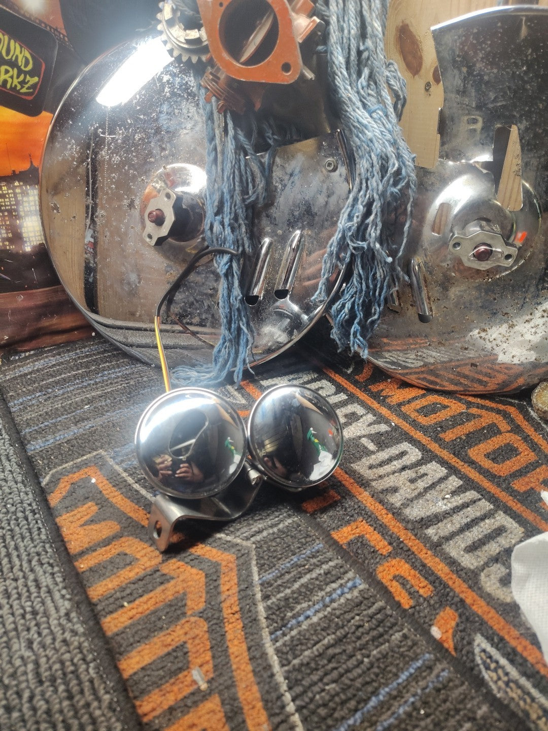 Harley-Davidson 2017 Softail FLS Gas Cap& Fuel Gauge Chrome 75241-08 Will Sep