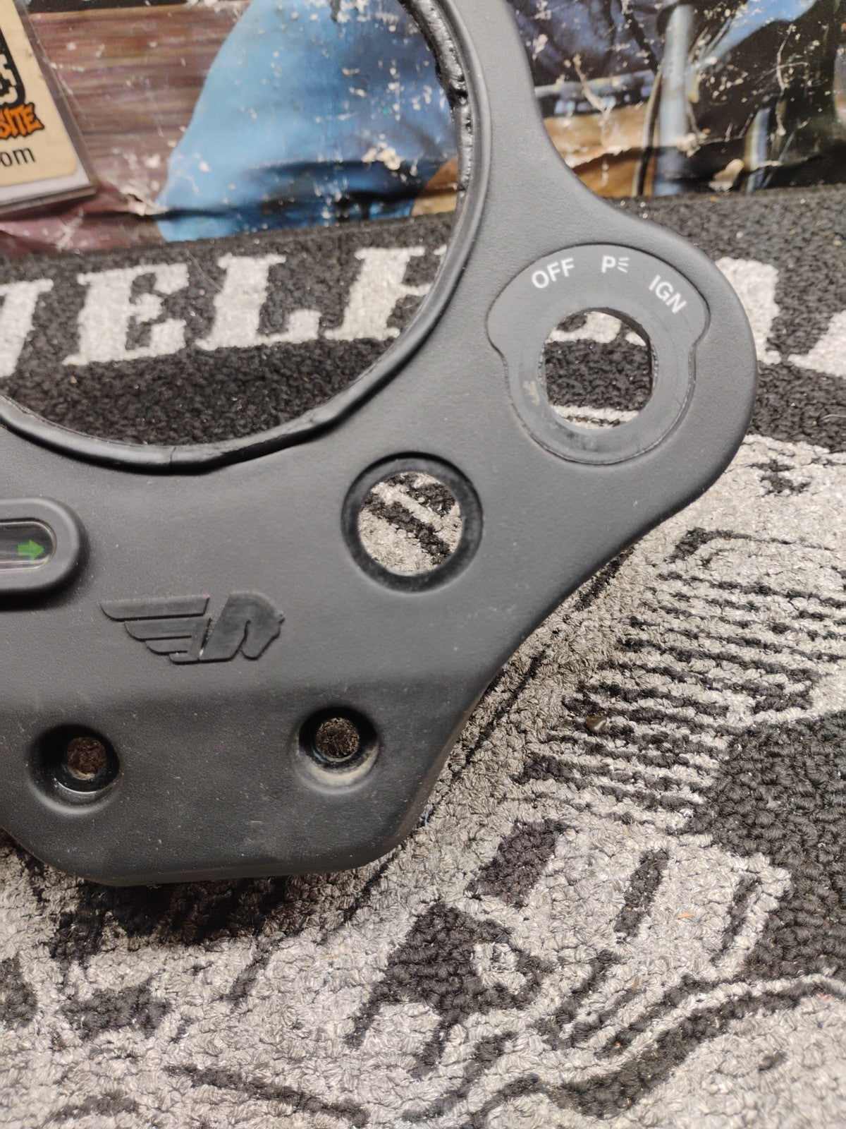 OEM Buell M2 Cyclone Gauge Cluster Dash Trim Panel Housing