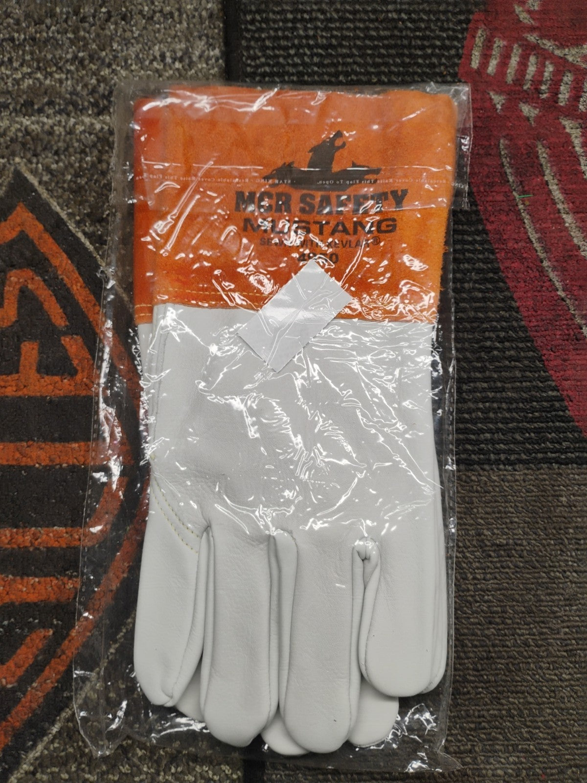 MCR SAFETY MUSTANG 4950L Welding Gloves, MIG, TIG, LARGE 1 PAIR
