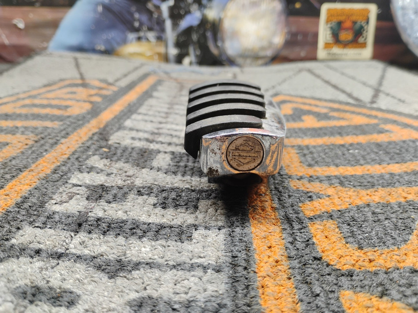 Harley-Davidson OEM XL Dyna Softail V-Rod Airfoil RIGHT Foot Peg SMALL 50134-95