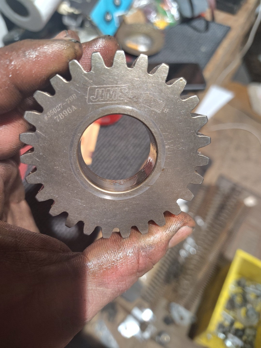 Mainshaft 3rd Countershaft 2nd Gear Stock Ratio for Harley 5-speed #35027-79B