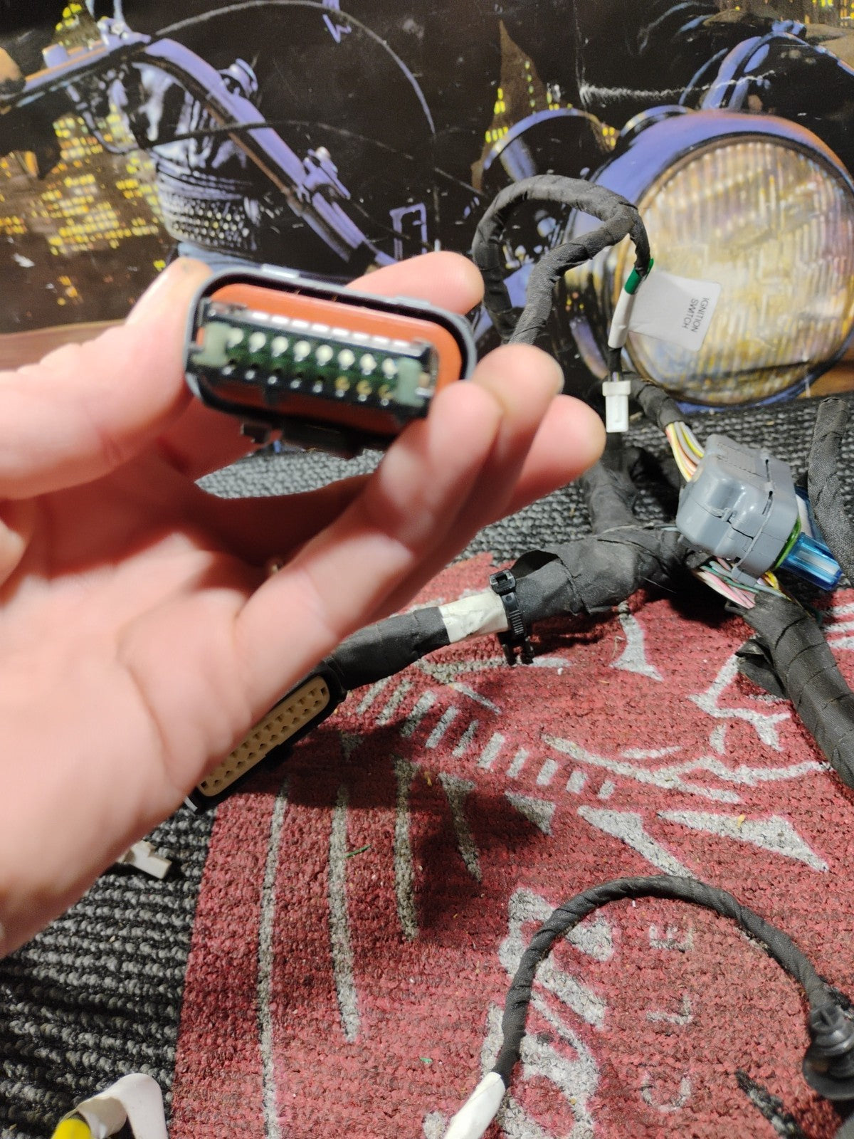 2017 Indian Roadmaster Inner Faring Wiring Harness