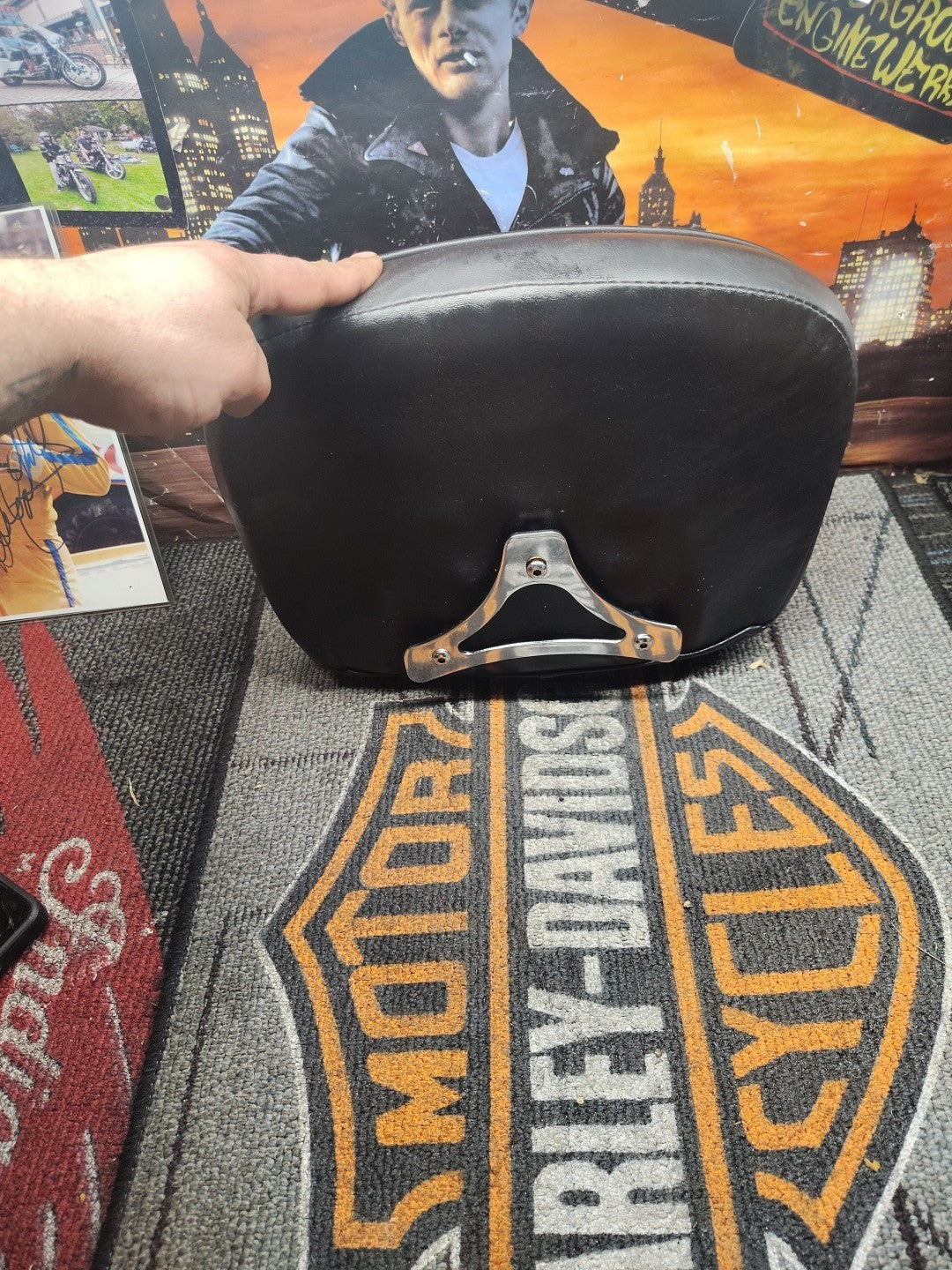 Mustang Regal Sissy Bar Pad Harley-Davidson Touring 1997-2025 PN: 76575