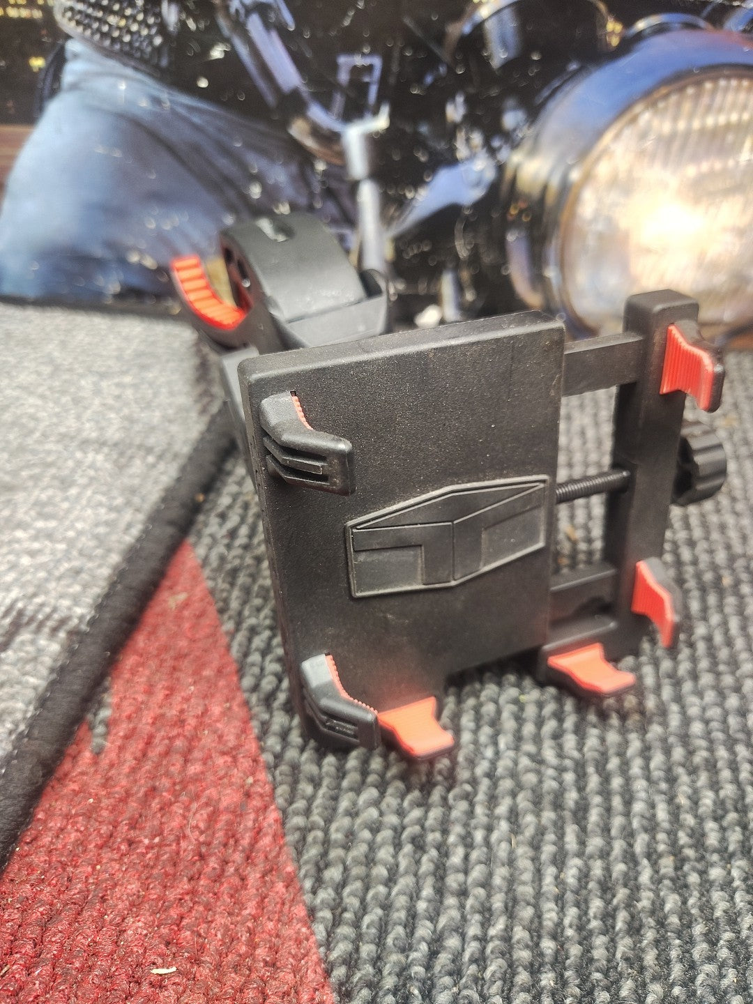 Tuff Tech Motorcycle Bike ATV Mobile Phone Holder GPS Handlebar Mount Holder