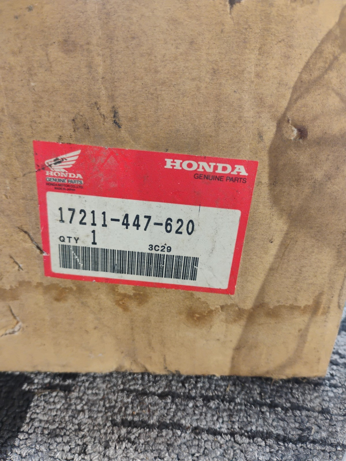 NOS Honda CB450 SC CM400 CM450 Air Filter Cleaner Element 17211-447-620