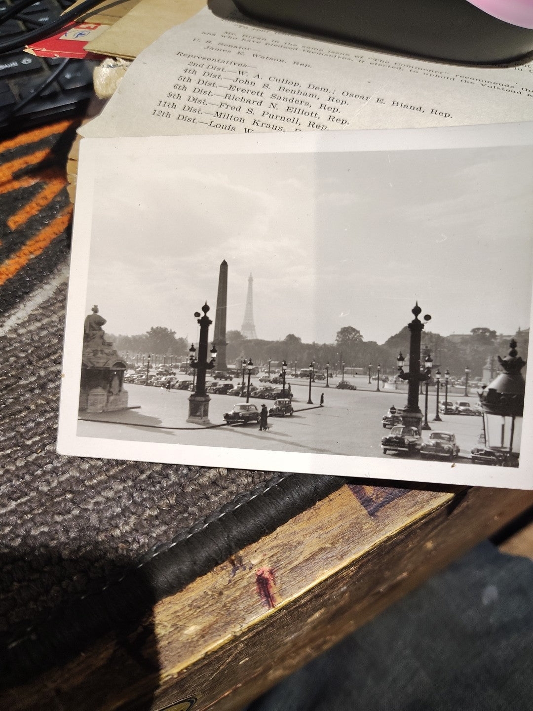 WW1 Picture Of Paris Original Vintage
