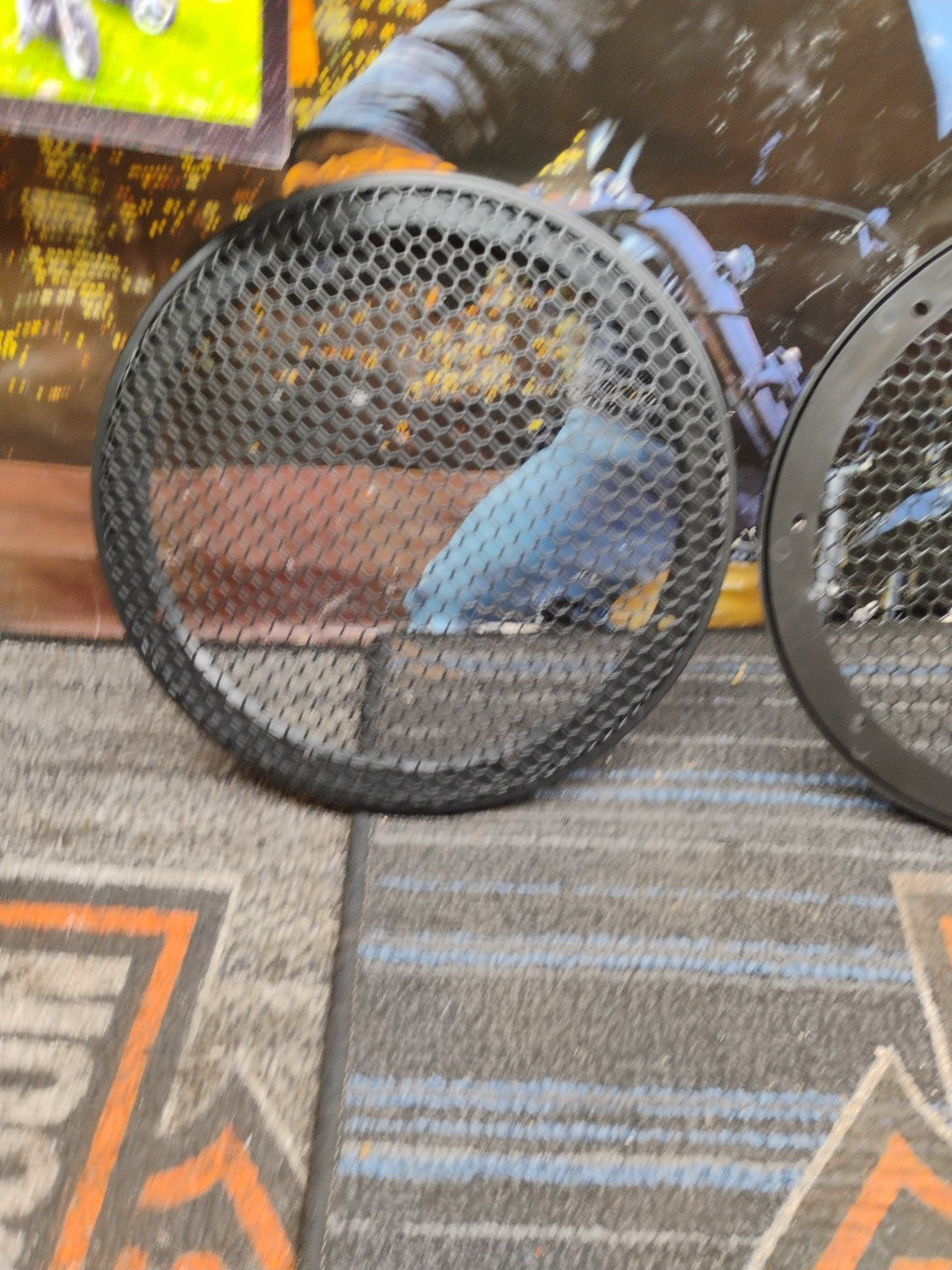 Pair 9 Inch Classic Beehive High Excursion Subwoofer Speaker Grills