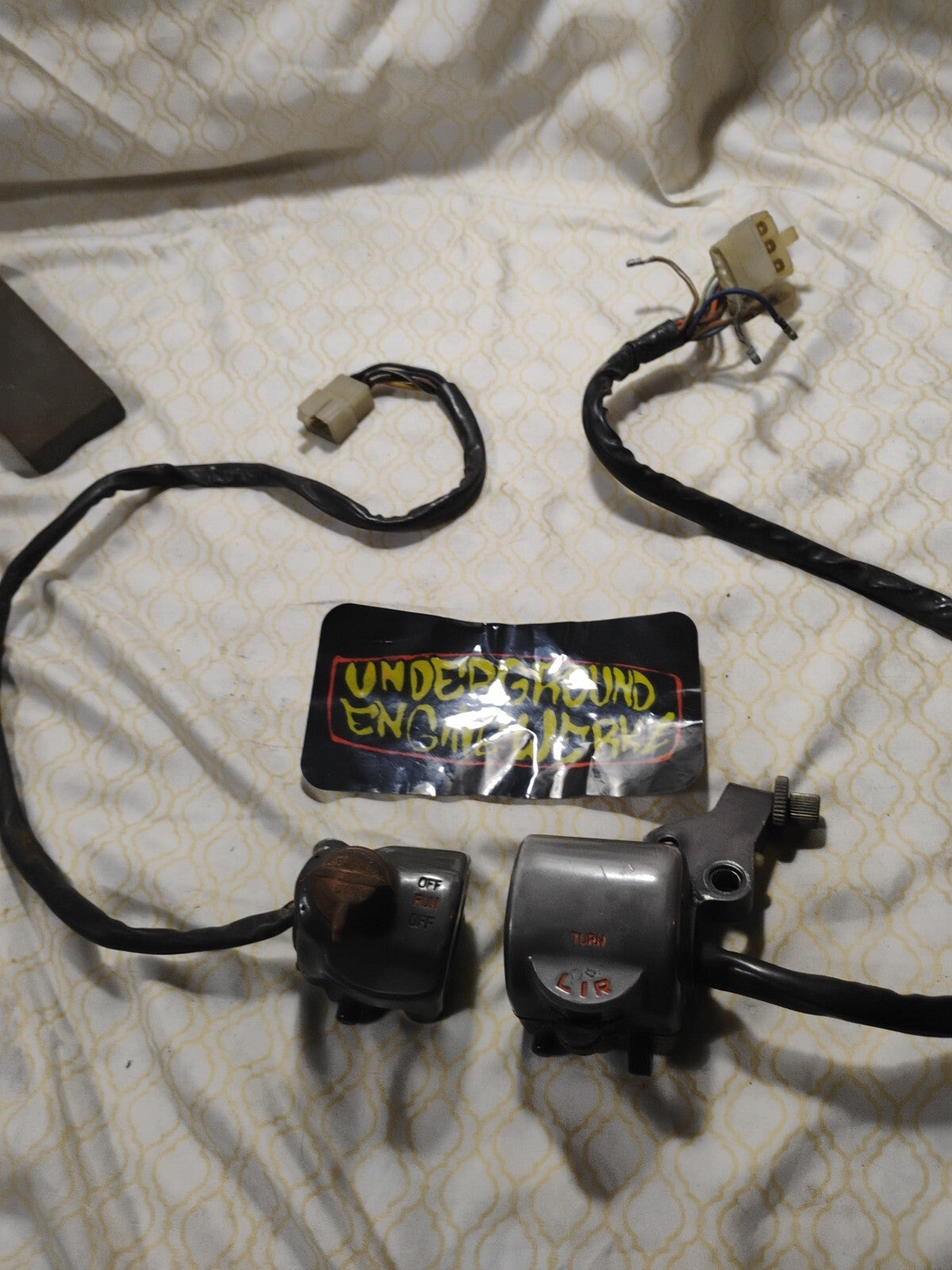 1976 Honda CB750F Super Sport Owm HANDLEBAR CONTROLS M4-0776.GG