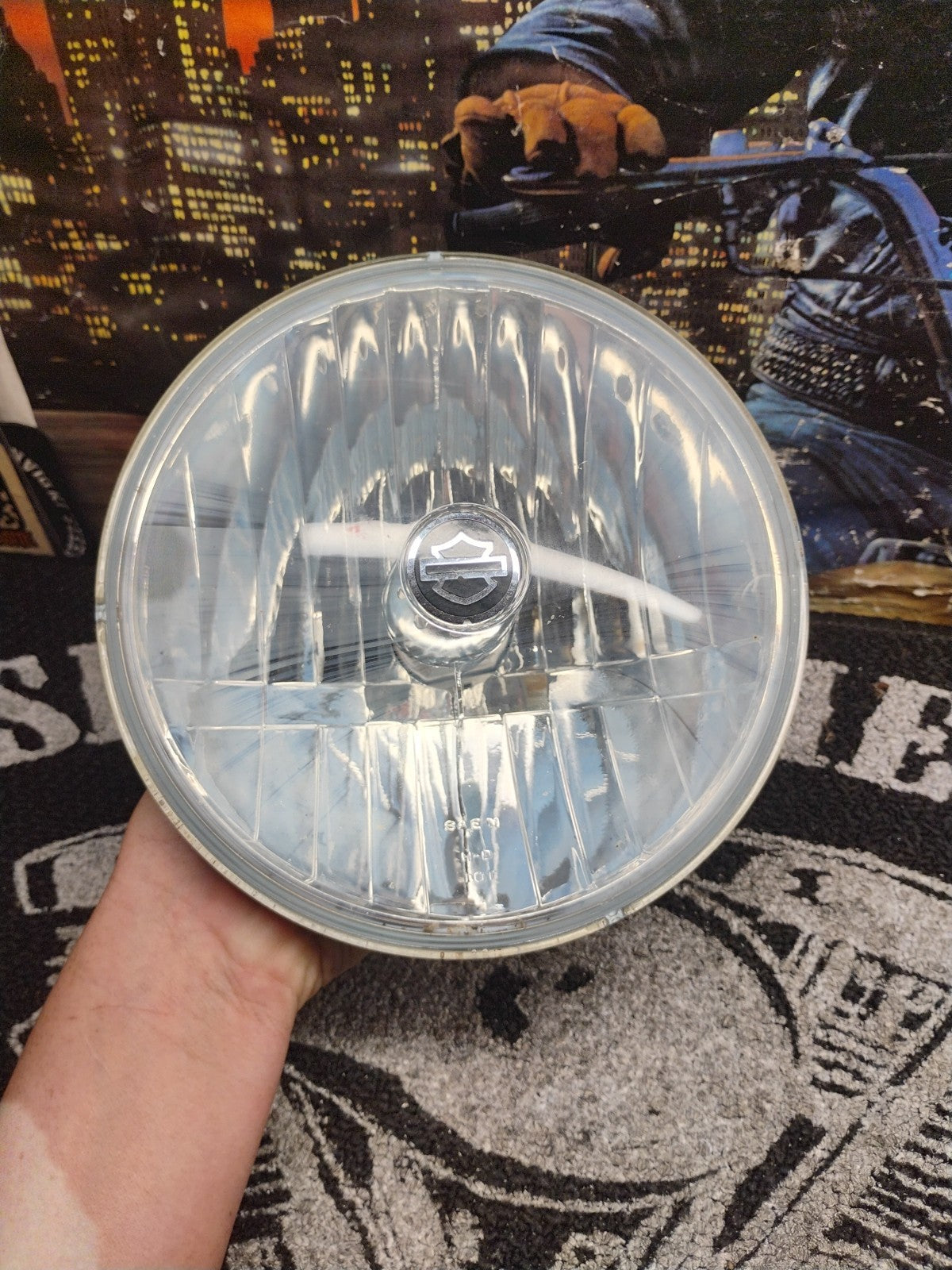  2013 HARLEY FLHTC ELECTRA GLIDE CLASSIC FRONT CENTER HEADLIGHT HD68390-05