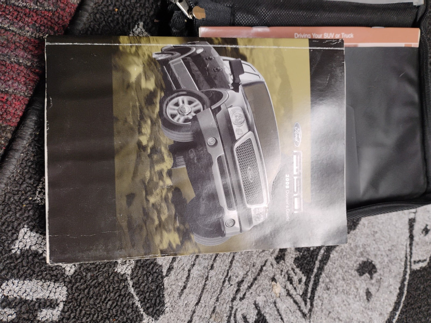 2008 Ford F-150 User Guide & Included Literature with case Pickup Truck 