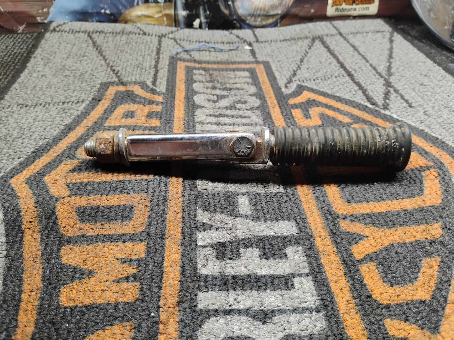 Harley Davidson OEM Right Foot peg #49140-80 fits FX / XL 1977 - up MADE IN USA 