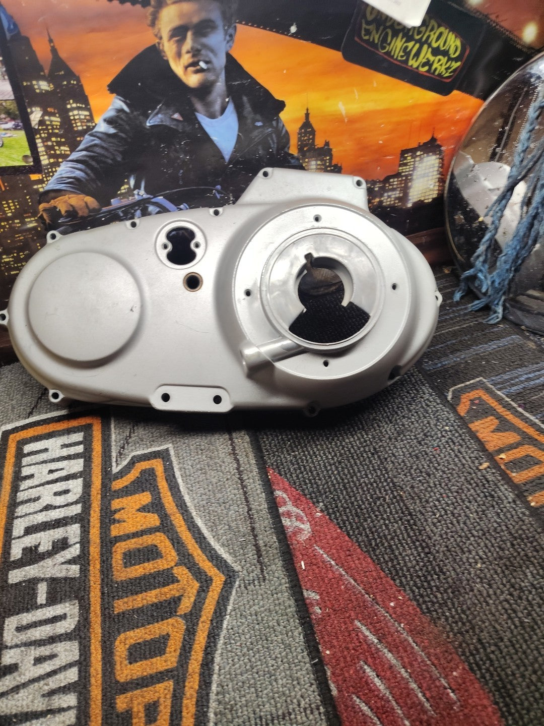 Natural Finish Primary Clutch Cover 1993-2003 Harley 883 1200 Sportster 34951-95