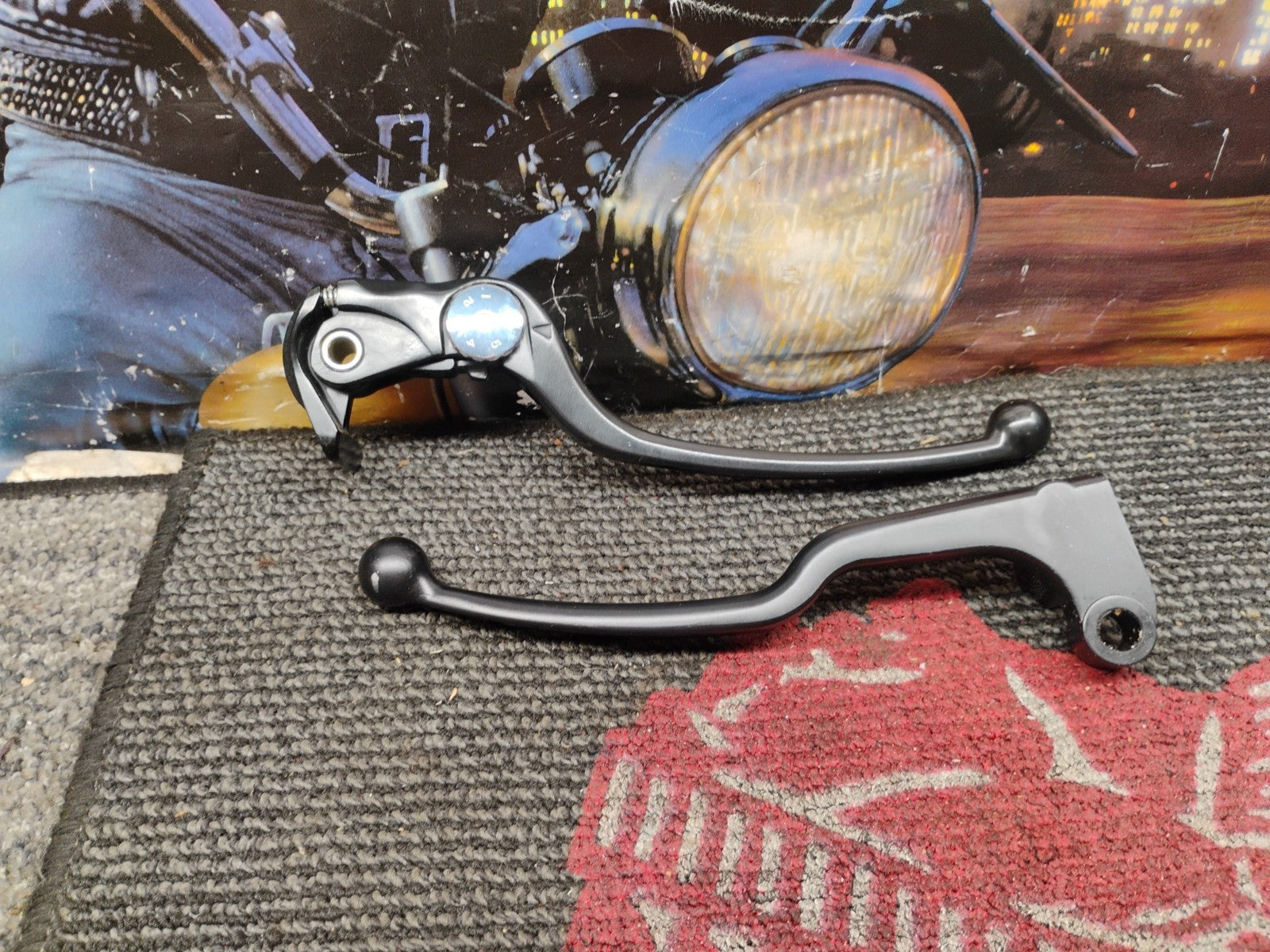 Brake & Clutch Hand Levers Black For Suzuki GSXR 600 750 06-19 Handle Hand