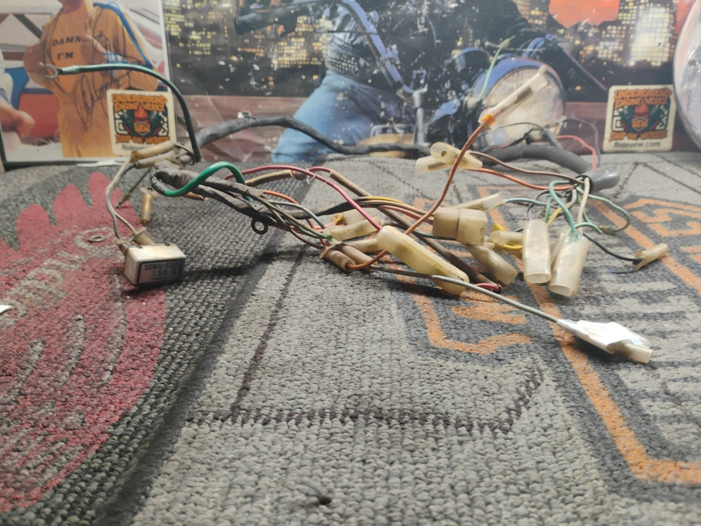 1978 HODNA CB125S CB 125 S WIRING HARNES WIRE ELECTRICAL MAIN