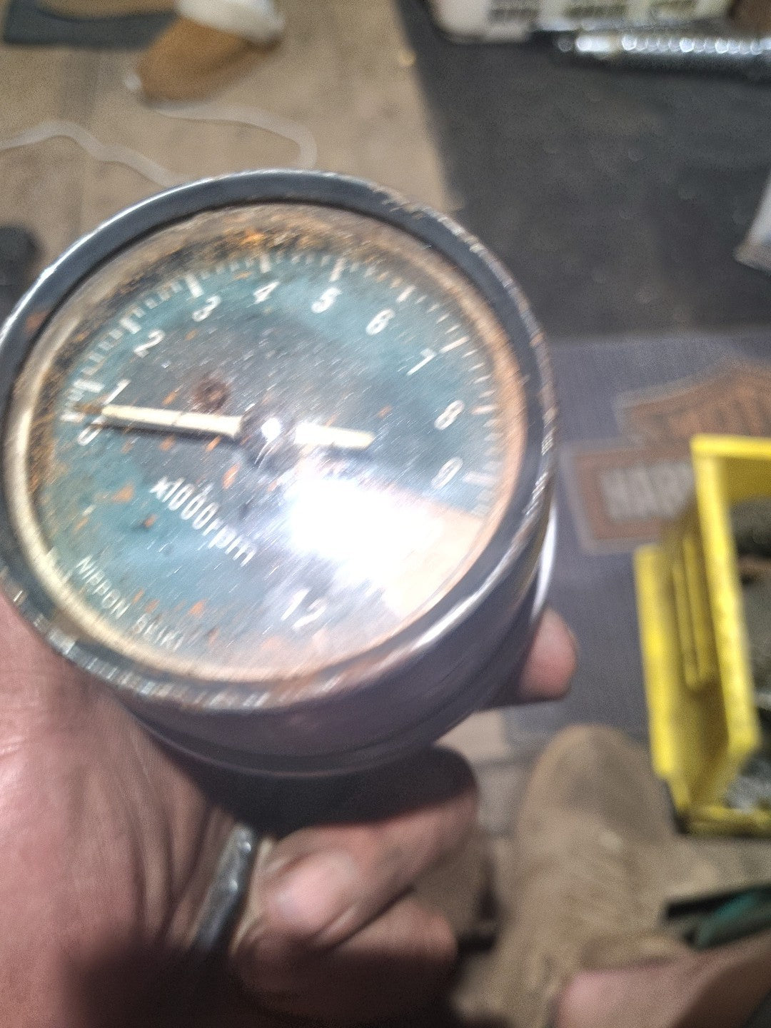 Motorcycle Tachometer Nippon Seiki 