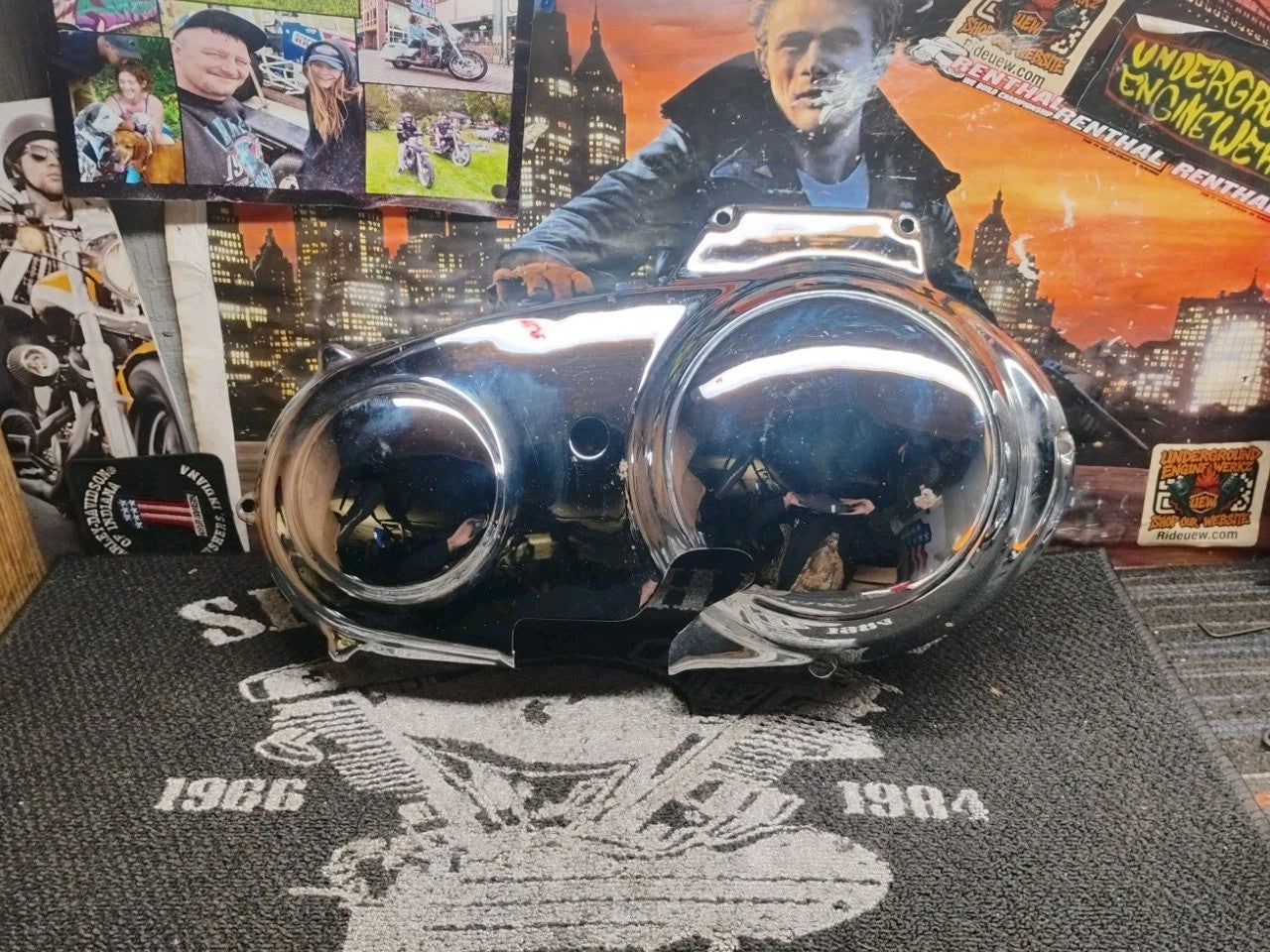 OEM Harley Davidson Sportster Chrome Primary Cover XL883 XL1200 Outer Primary