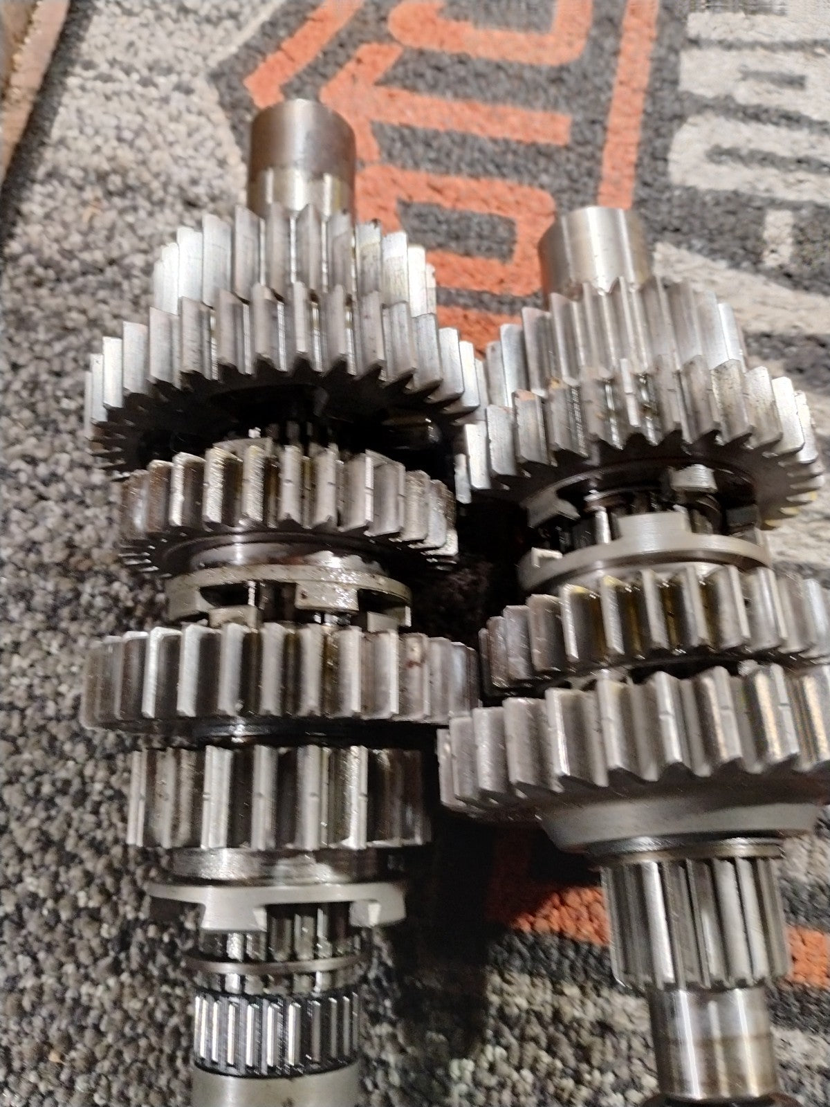 2001 Buell Blast Transmission Gears and Shafts