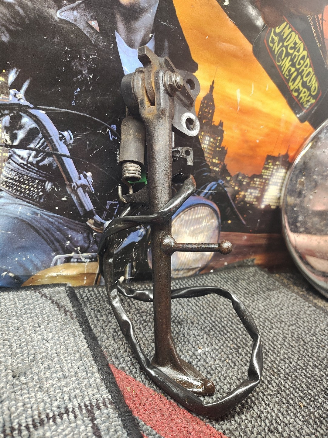 1991 91 92 93 94 HONDA CBR 600 F2 CBR600 KICKSTAND KICK SIDE STAND And Switch 