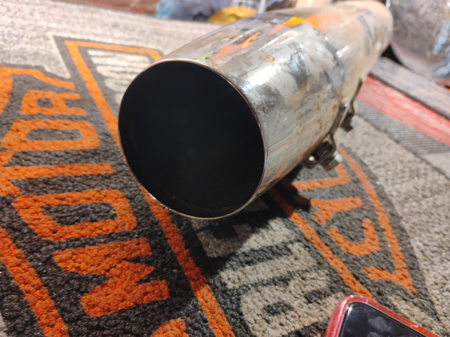 HARLEY DAVIDSON Touring Exhaust Muffler #65539-95A used