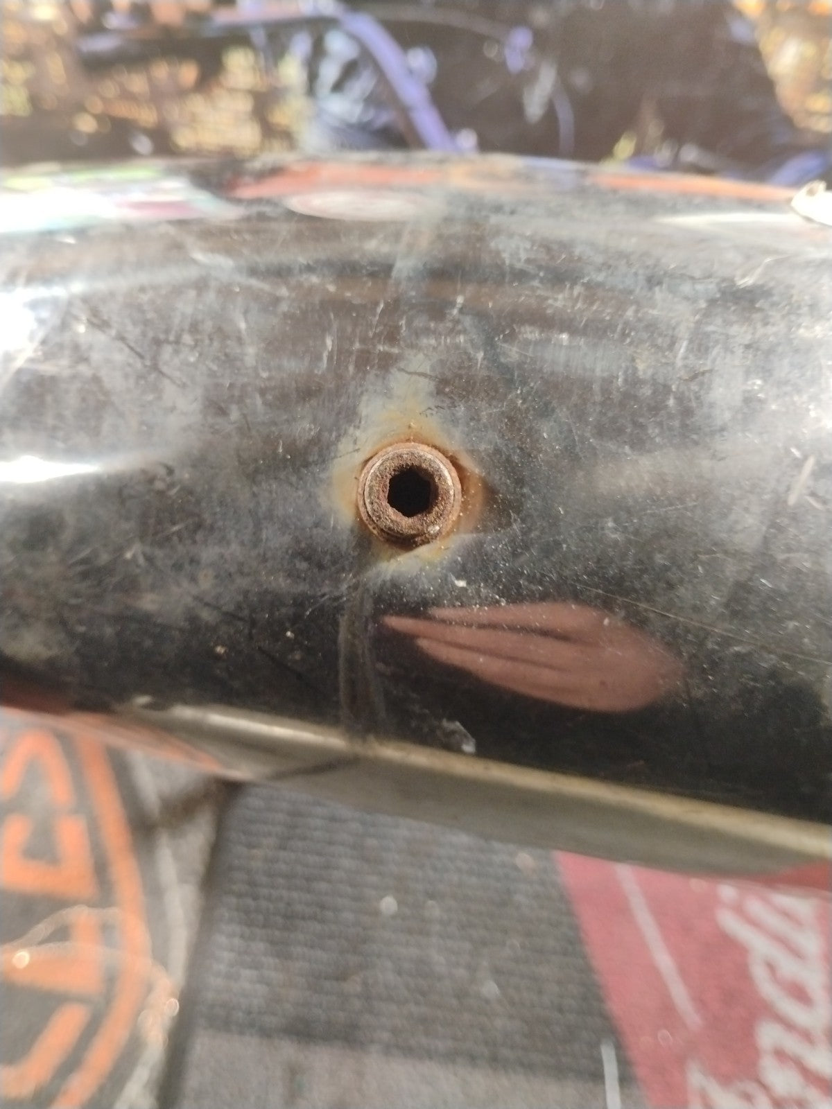 Vintage Chrome Motorcycle Fender?