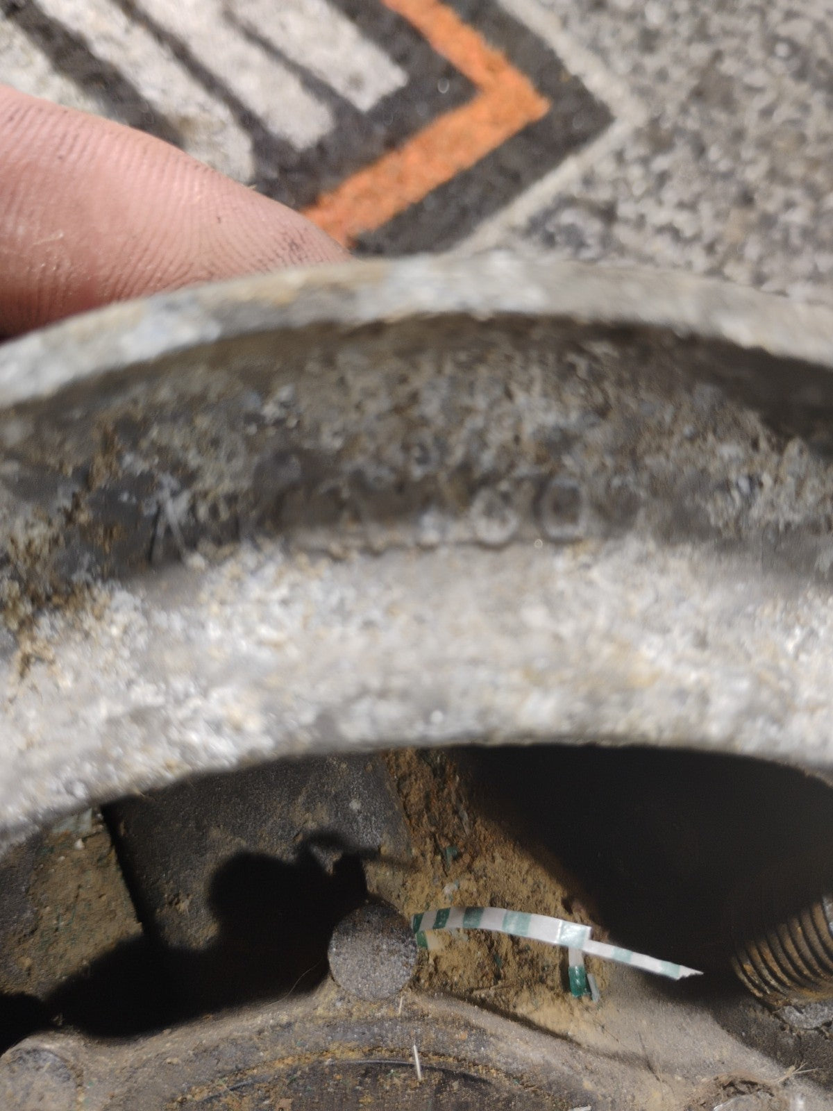 BSA A10 A7 A65 REAR WHEEL BRAKE PLATE 42-6357