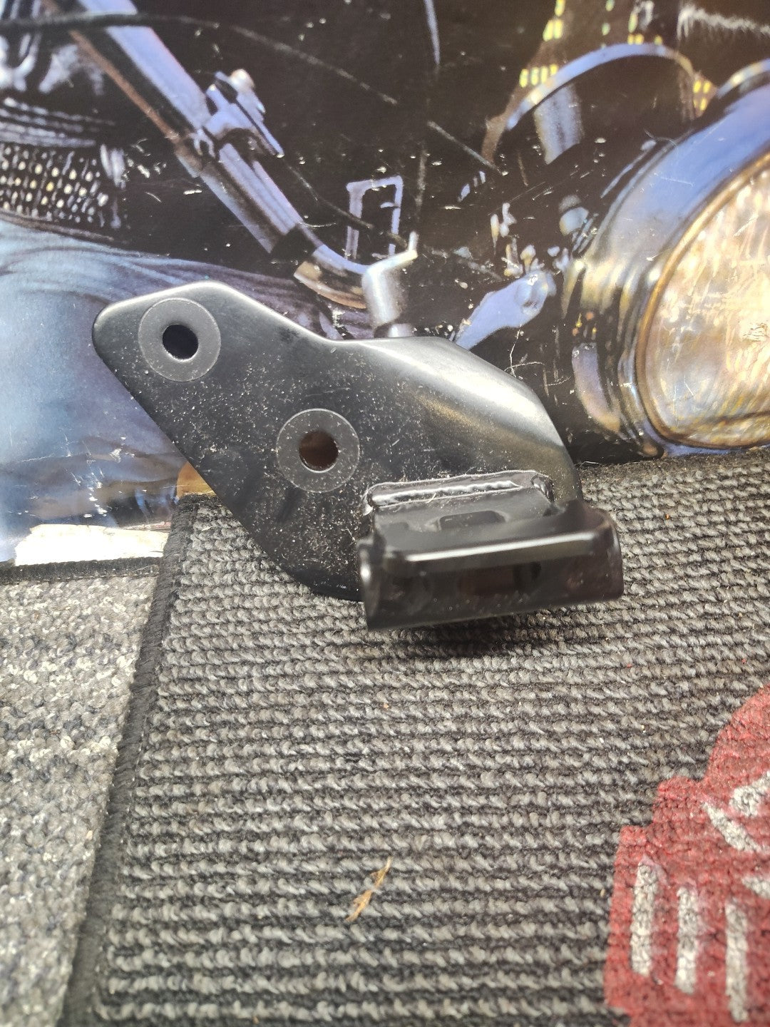 Genuine OE Triumph America Speedmaster Bracket, Footboard, LH T2089632