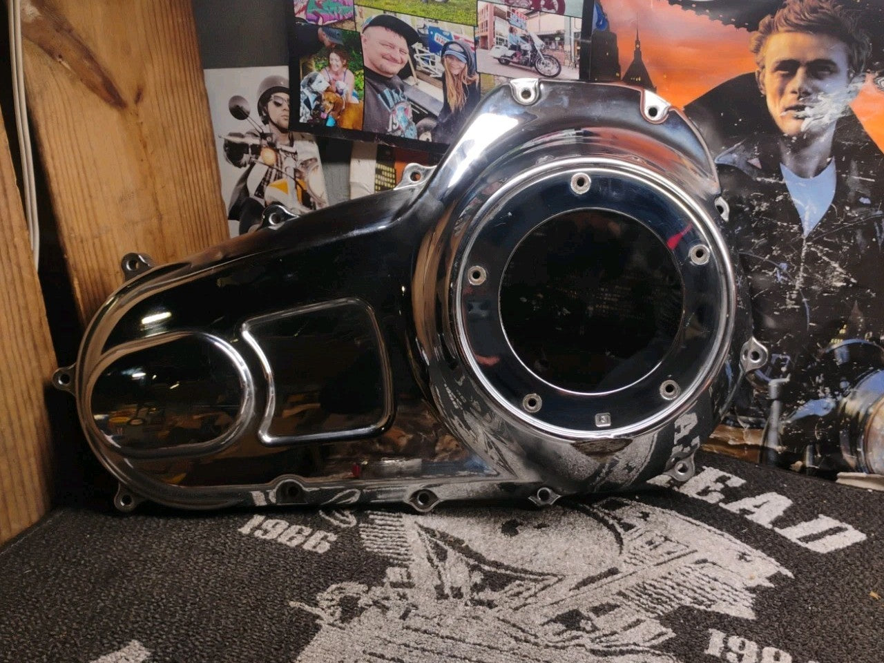2007-2016 OEM Harley Davidson Touring Chrome Outer Primary Cover 60685-07