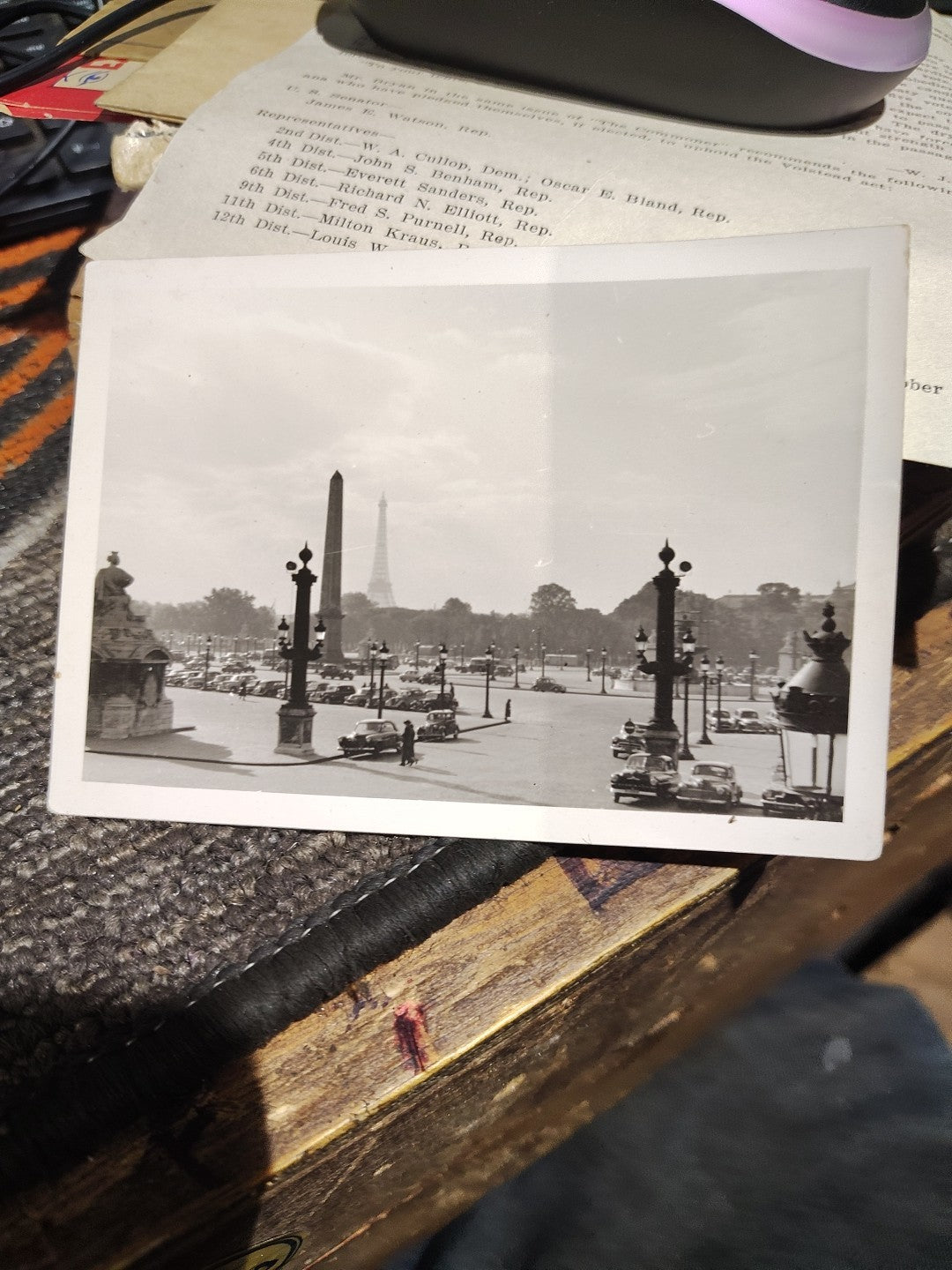 WW1 Picture Of Paris Original Vintage