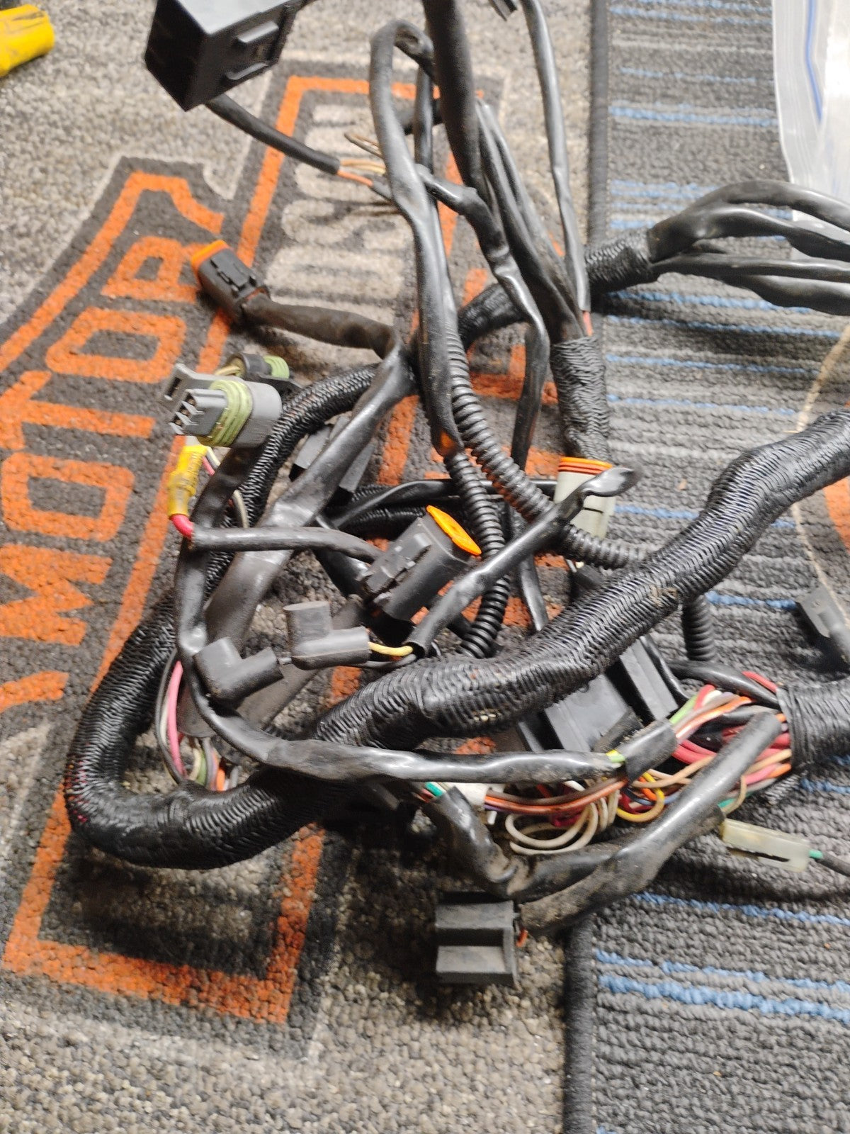 2002 Buell Blast 500 Almost Complete Wiring Harness Oem