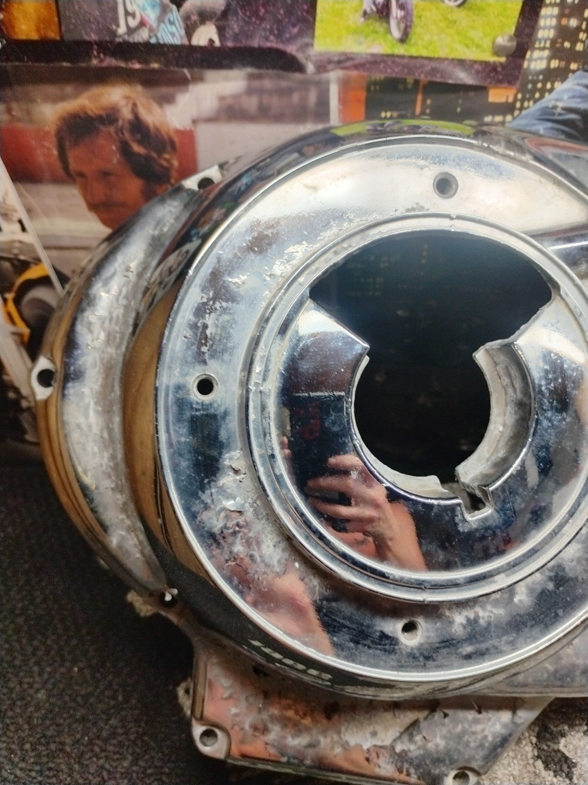 OEM Harley Sportster Primary Cover 883 1200 XL Evolution Clutch Cover 1994-2003