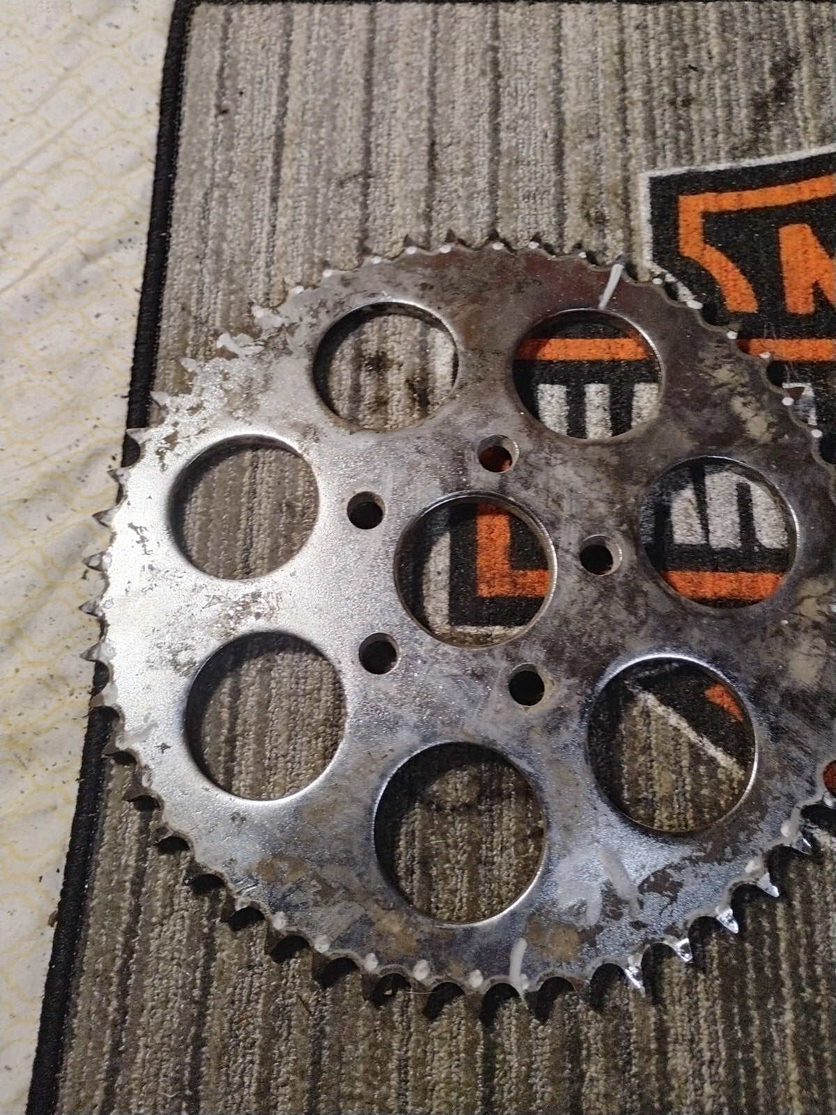 Harley Davidson Rear 51 T Dished Shovelhead Tooth Sprocket Oem