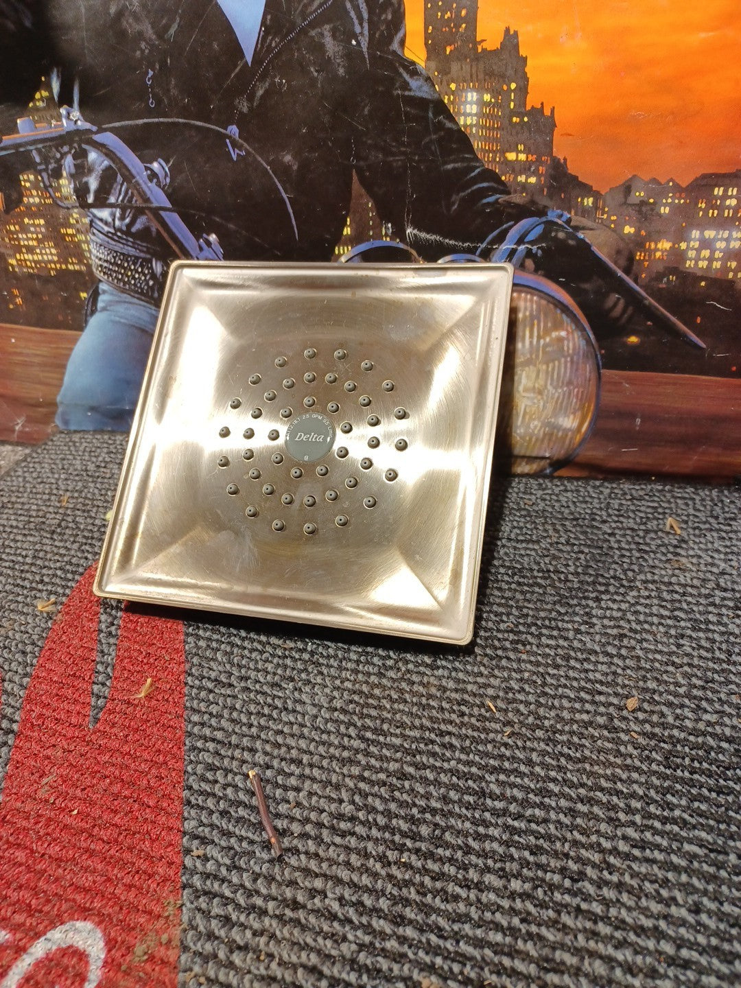 Delta Shower Head Faucet Fixture For Shower A112.18.1M/2.5gpm/6.5 Square